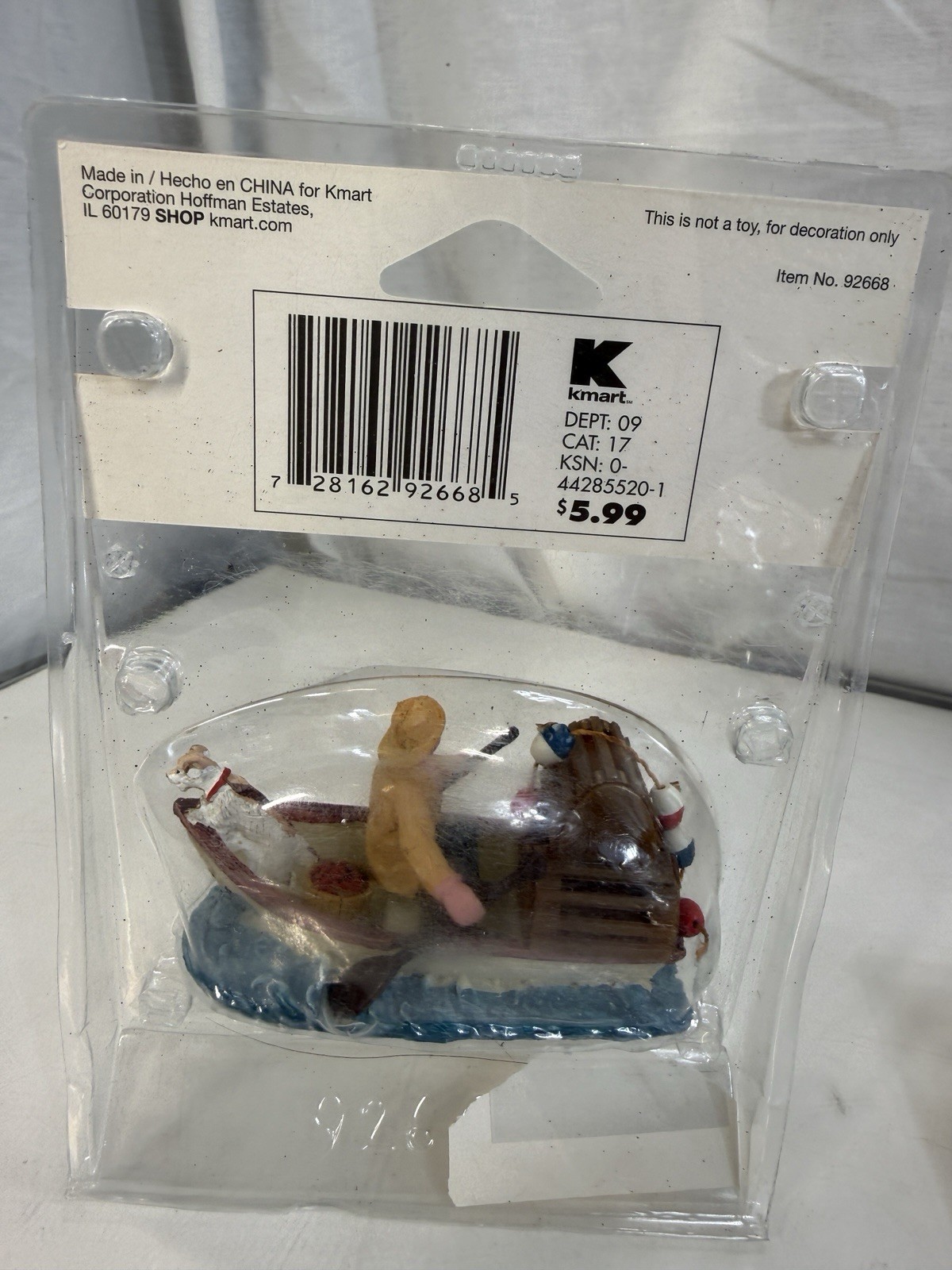 Lemax Coventry Cove Lobsterman At Sea village figurine
