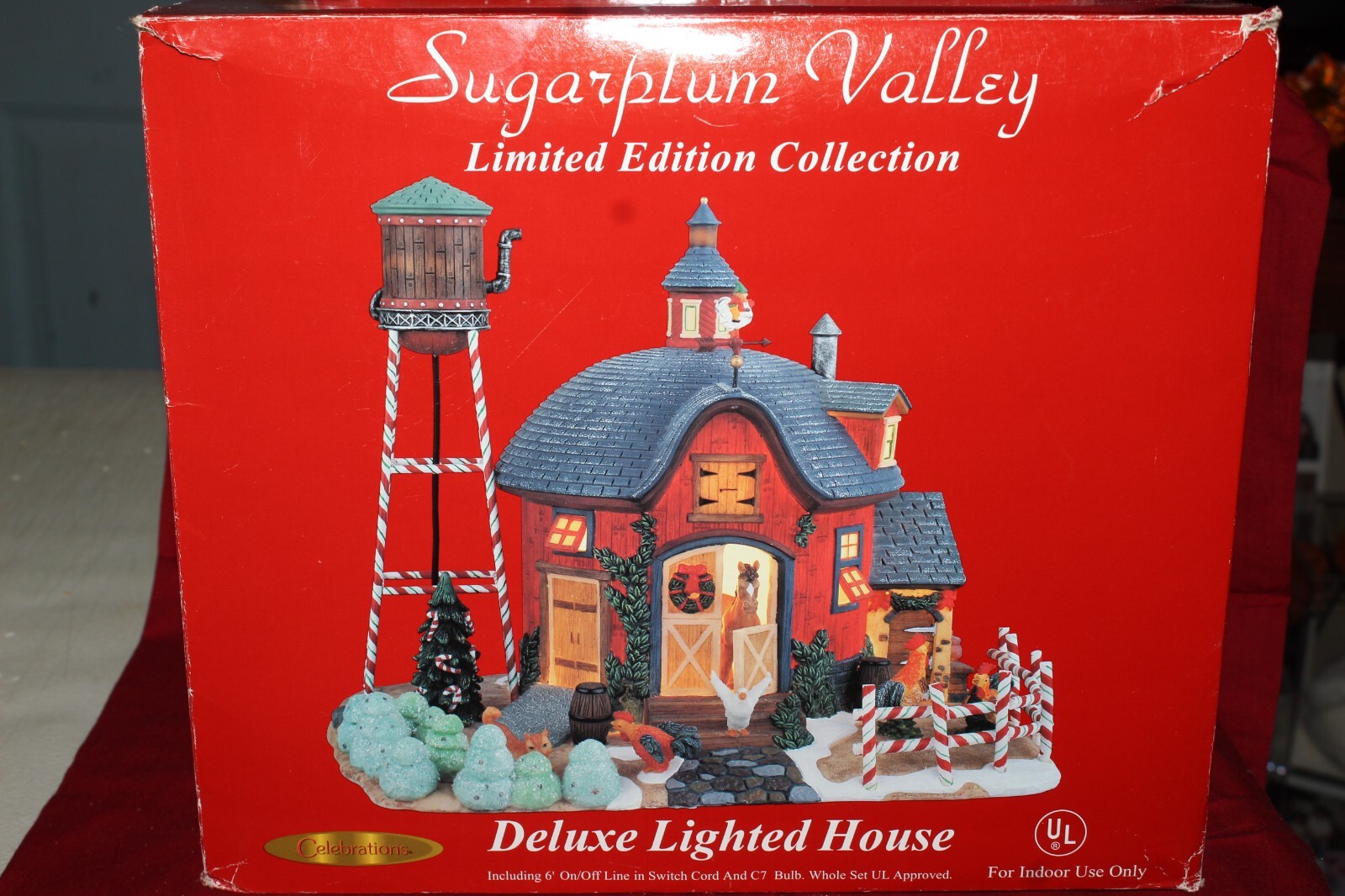 Sugarplum Valley Deluxe Lighted House Celebrations Limited O’Well Village