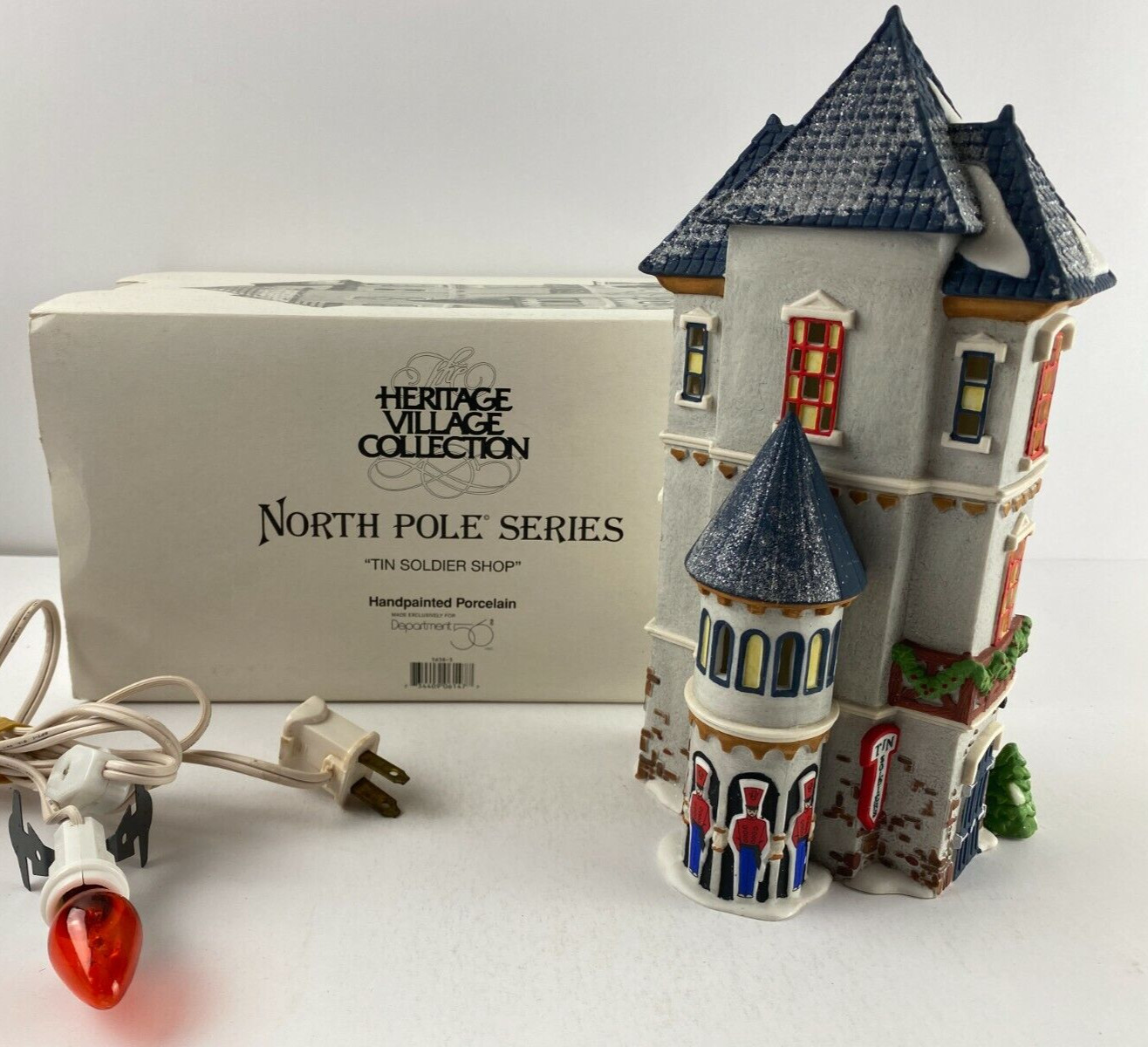 Department Dept 56 Heritage, North Pole Series “Tin Soldier Shop” 5938-3 w/ Box