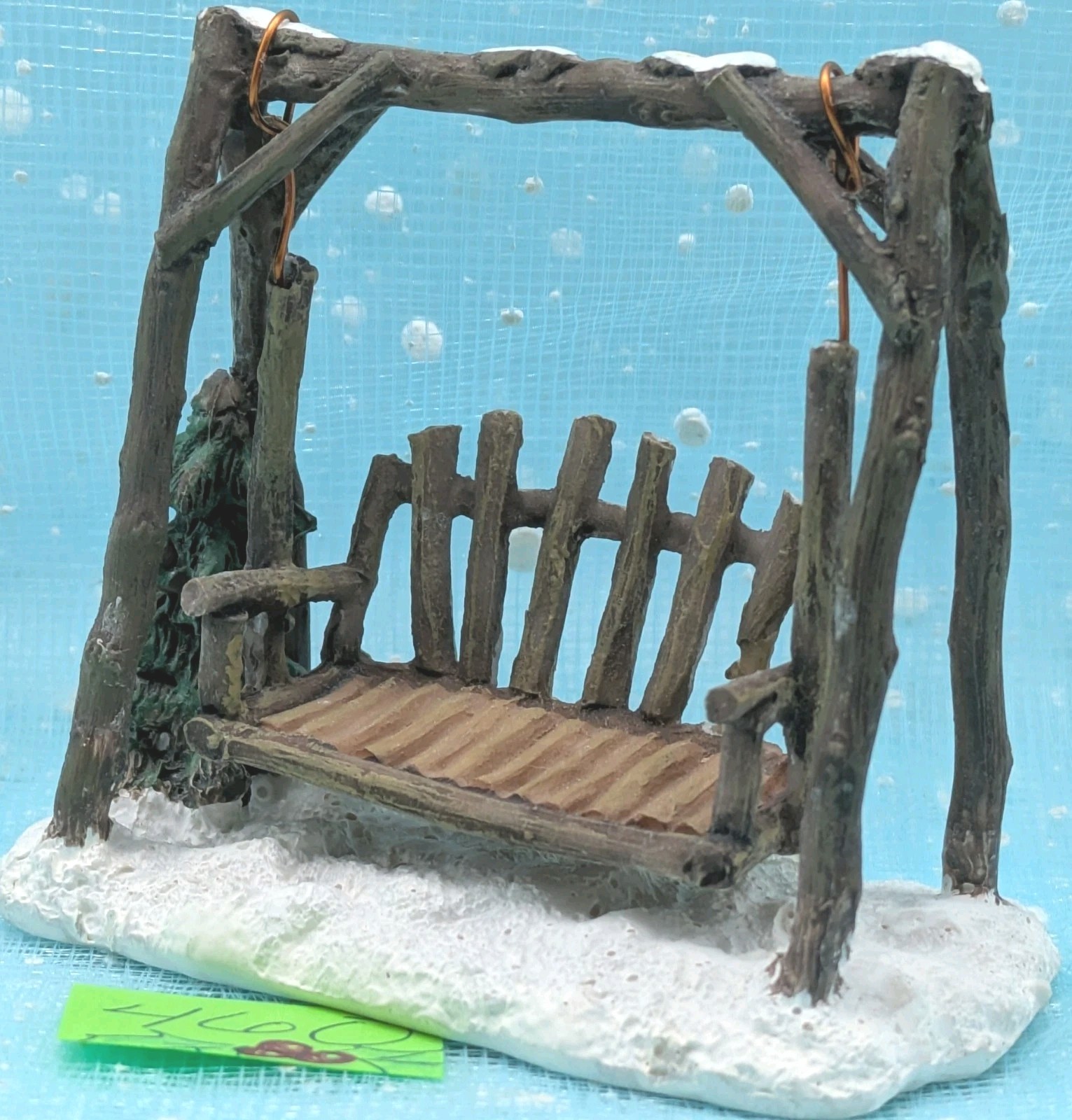 Garden swing with stand Christmas Village Accessory NO BOX INV460