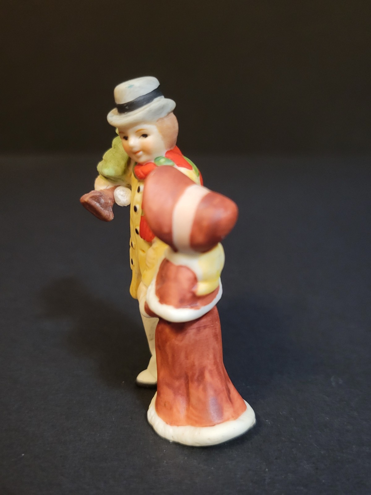 Lefton Christmas Village Town Mr Eberhardt Daughter Tree 05827 1986