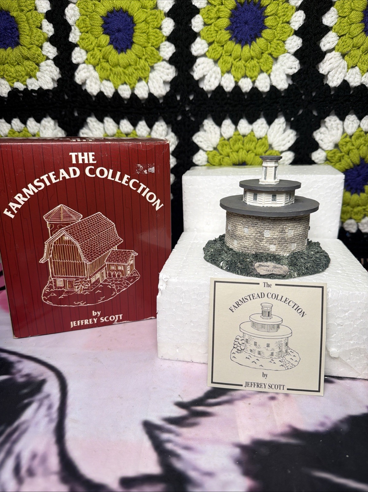 RARE Vintage 1995 Farmstead Collection Johnson’s Round Barn Low #428/15000 New
