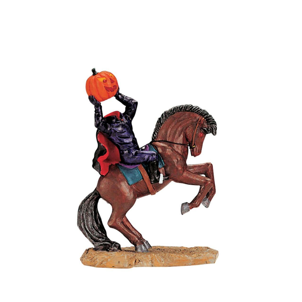 Lemax 2002 Headless Rider Spooky Town #22592 Look Out! Ichabod Will Beheading
