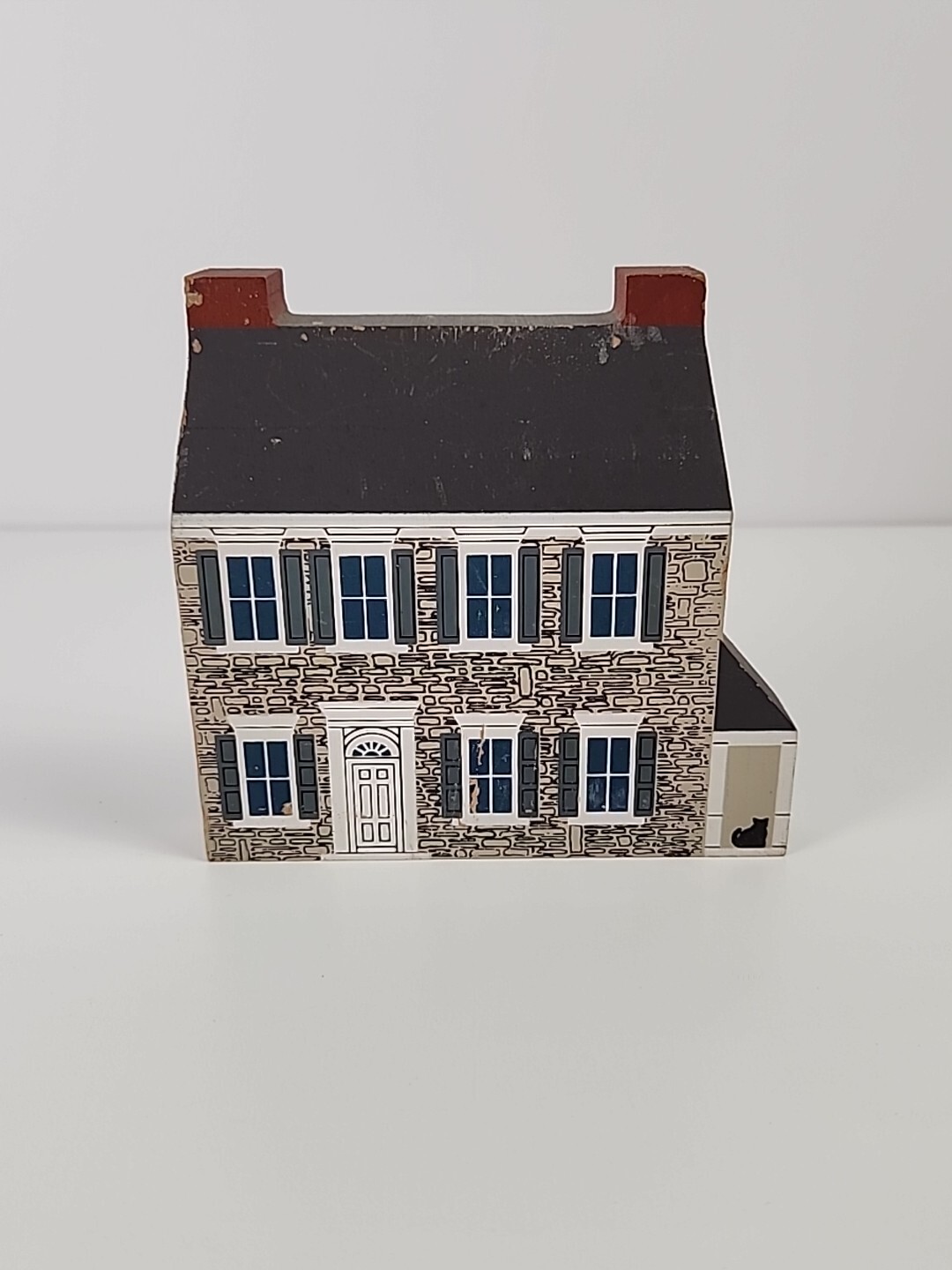 Cat’s Meow Village Governor Snyder Mansion Series IX Signed Faline ’91