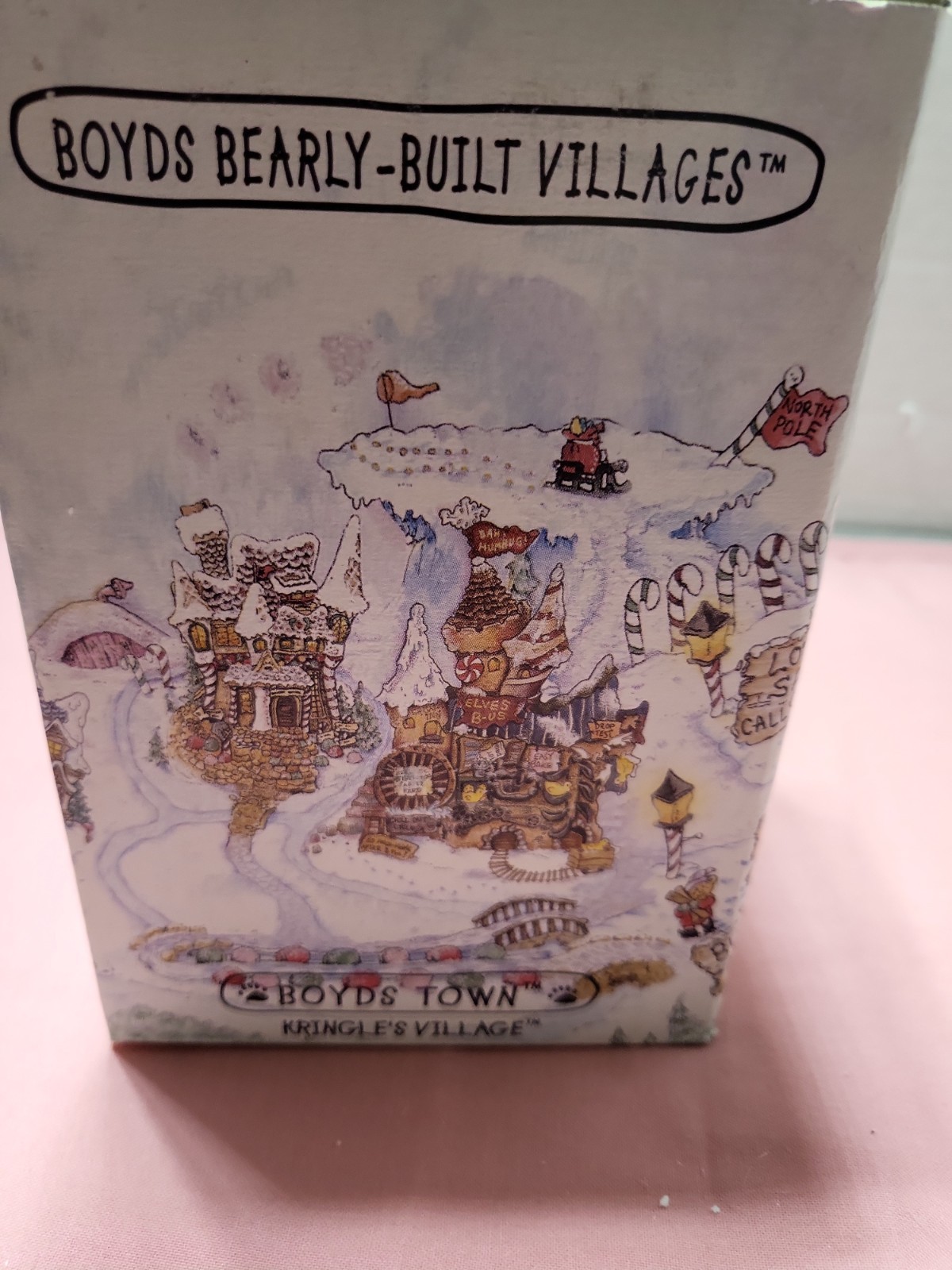 boyds bearly built villages KRINGLES ARTIC IGLOO WITH BEARLY A SNOWMAN