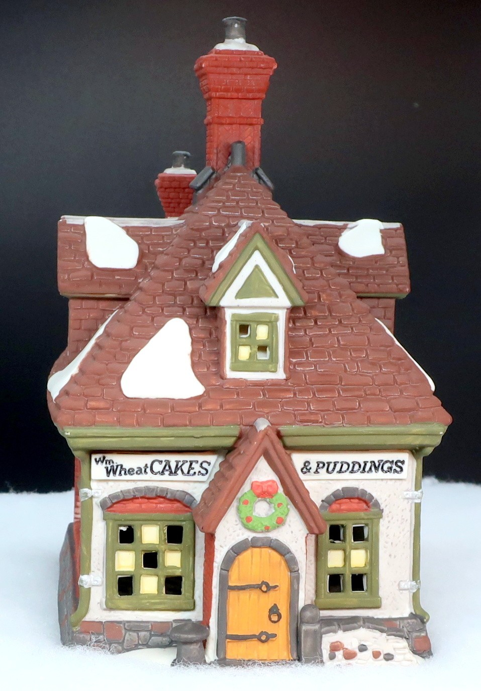 Dept. 56 Heritage Village “W.M. Wheat Cakes & Puddings” – Dickens’ Series 58087