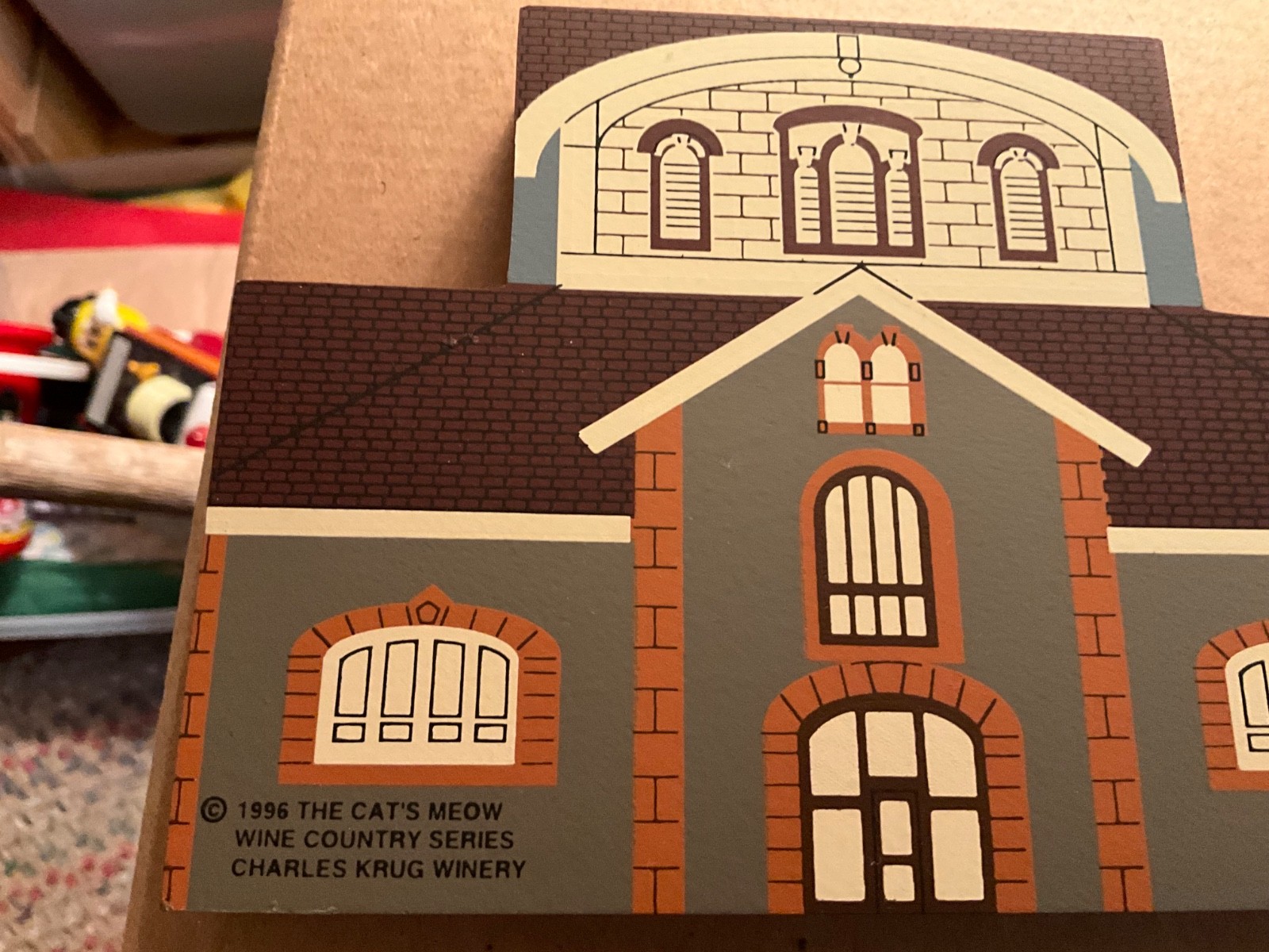 The Cat’s Meow Village Wine Country Series – Set of Four – 1996-1999- New