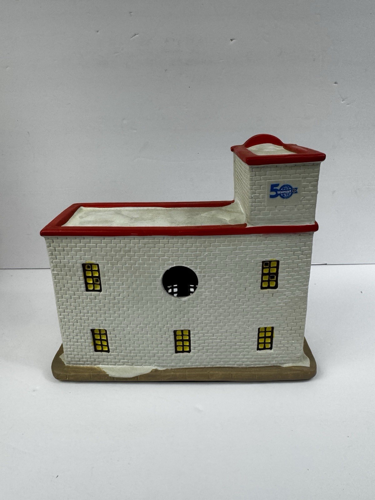 Holiday Time Christmas Village Store Lighted Waltons 5 & 10 Works