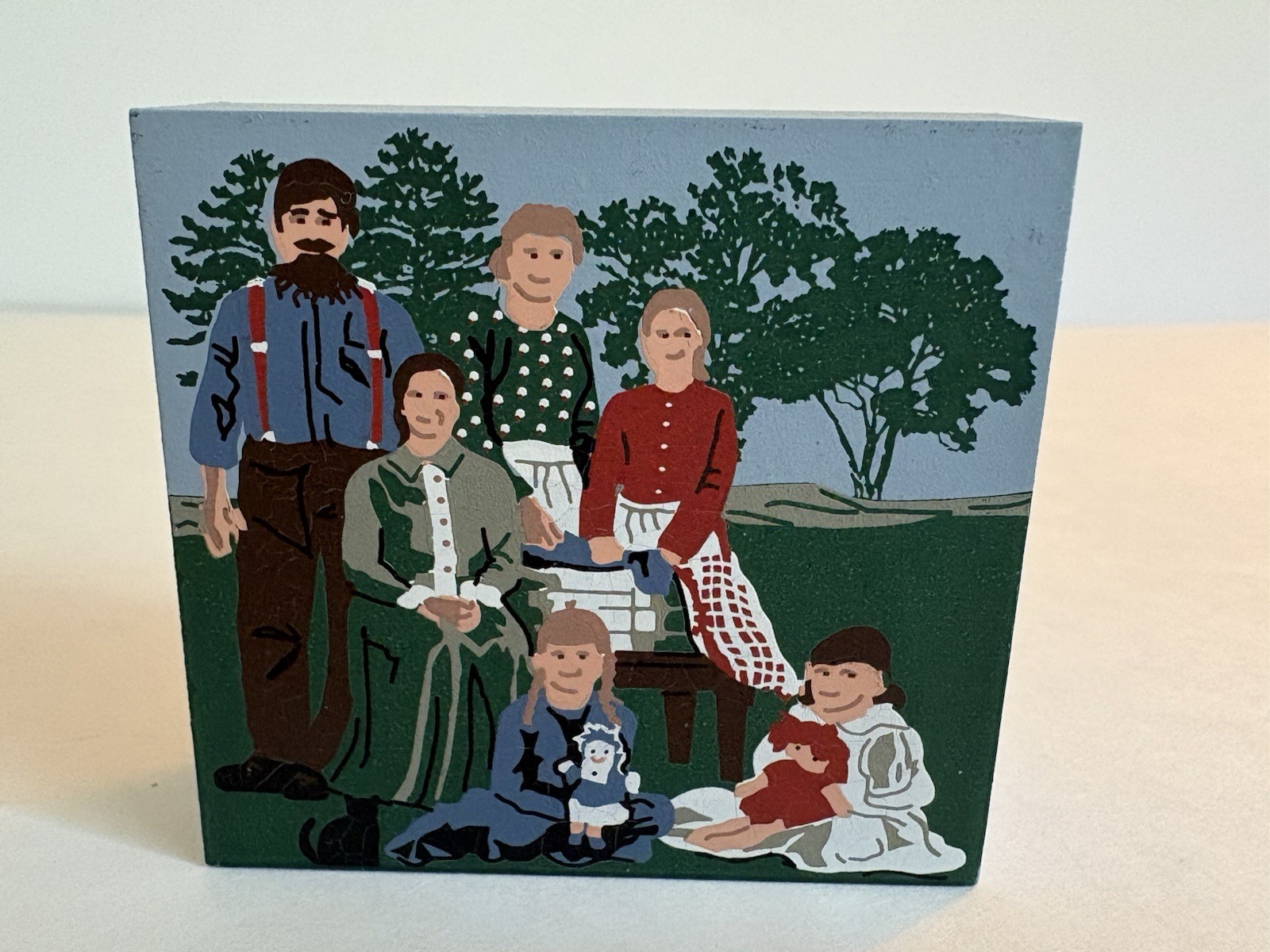 Cat’s Meow Village INGALLS FAMILY DeSmet South Dakota 1998 Collectors Club Ed