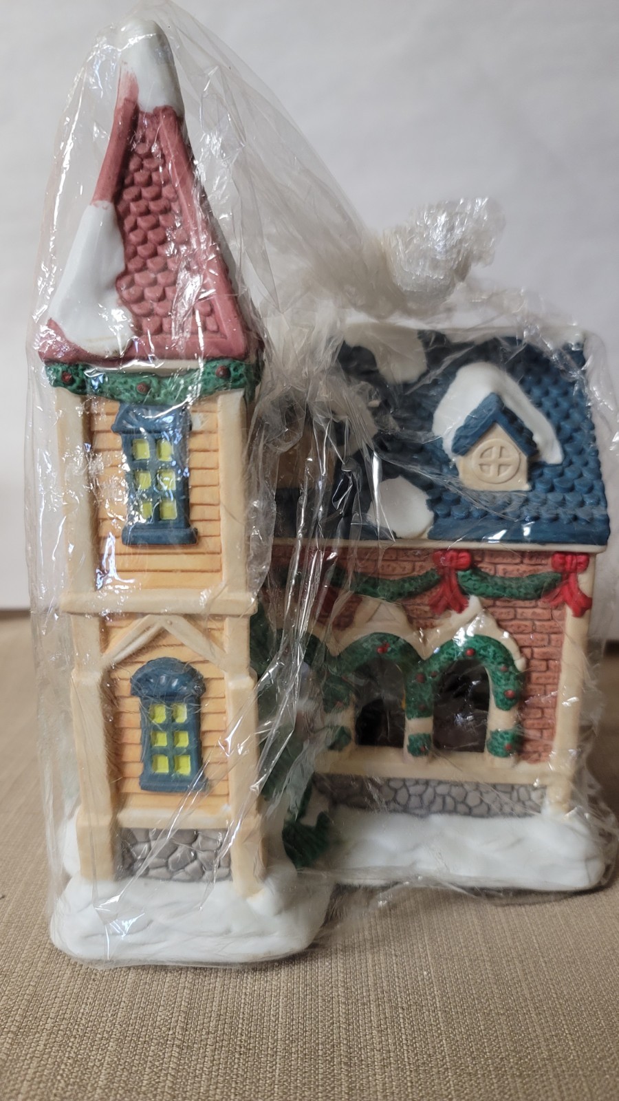 Vintage JCPenny Christmas Treasury Collectible Village #1 In Series Church