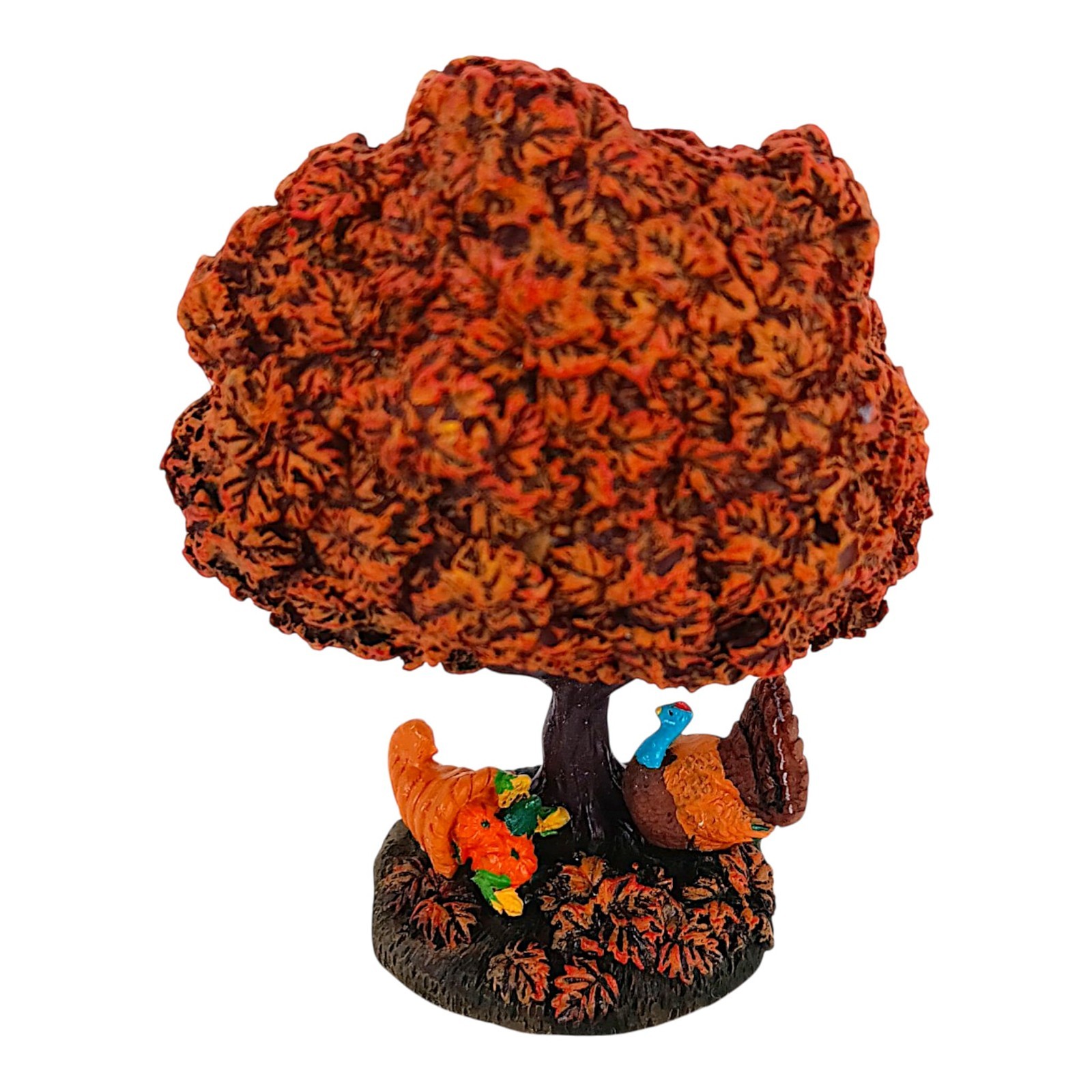 Hawthorne Village Fall Harvest Turkey Tree Bradford Exchange Seasonal Splendor