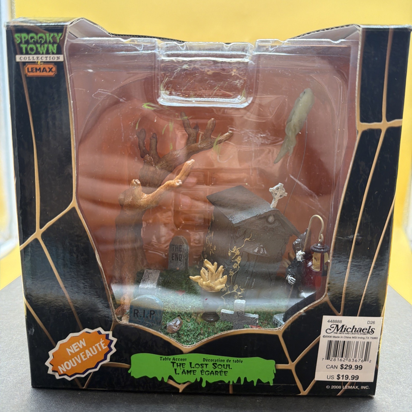 Lemax Spooky Town The Lost Soul IN ORIGINAL BOX RETIRED