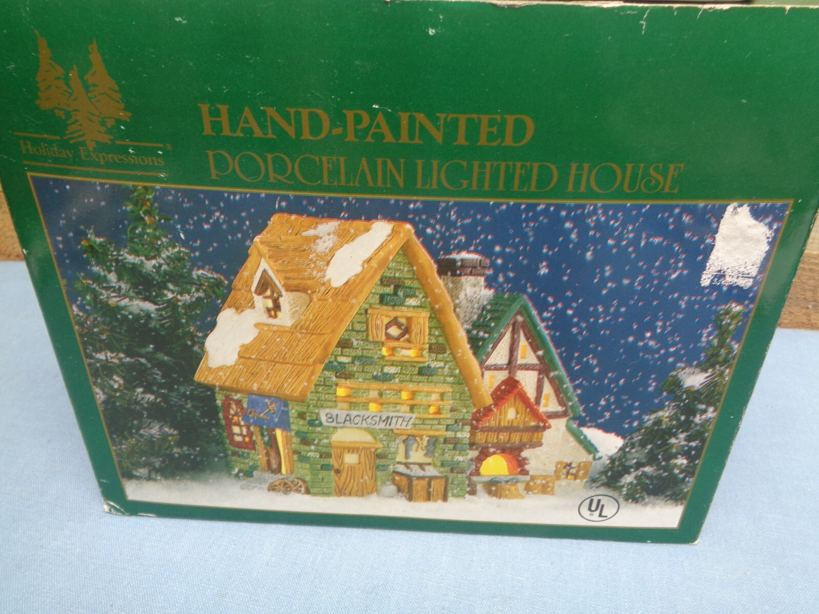 Holiday Expressions Dickens Collectable Christmas Village BLACKSMITH SHOP