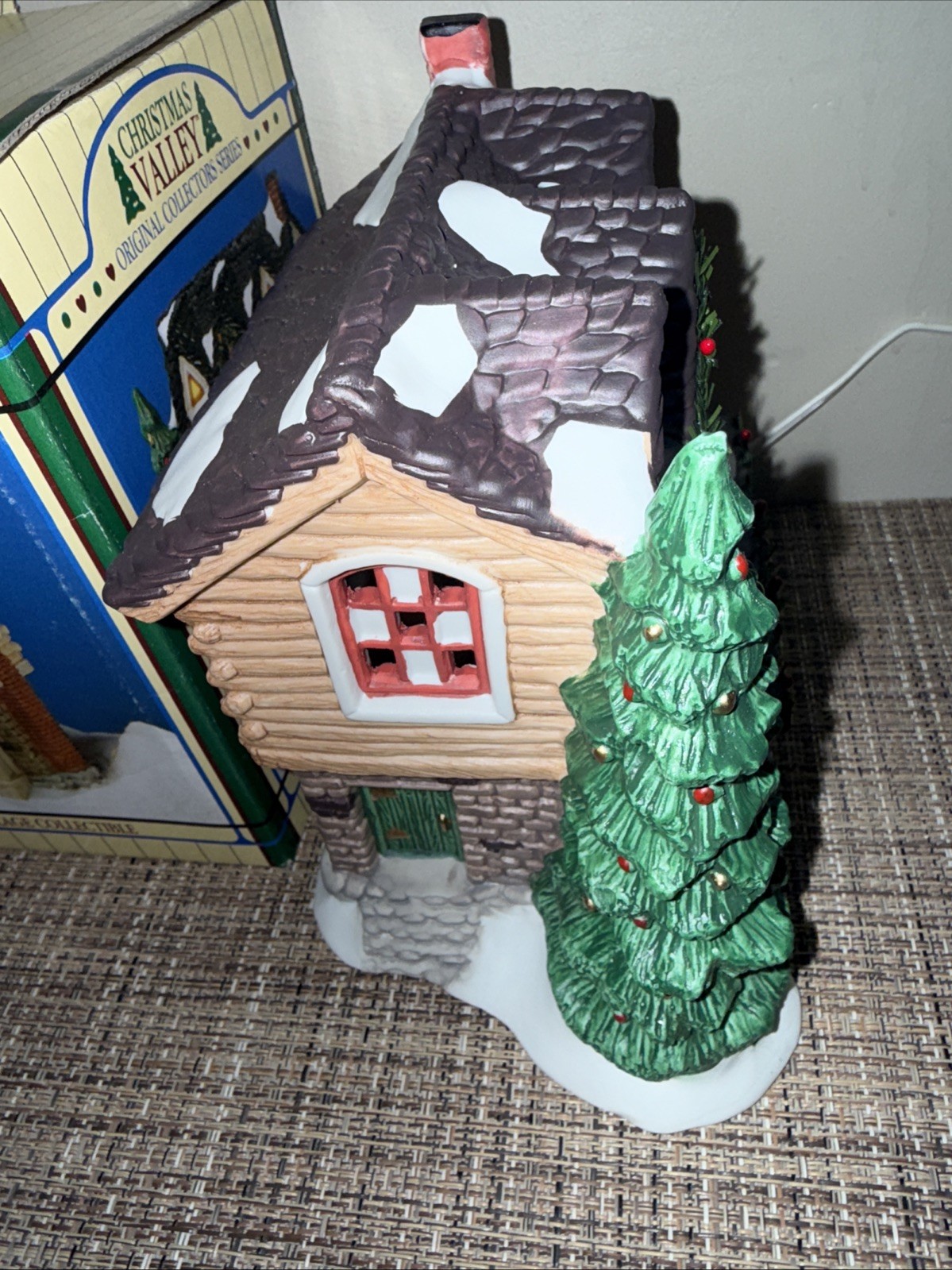 1994 Seasonal Specialties Downhome Christmas Farm House 836 Tested