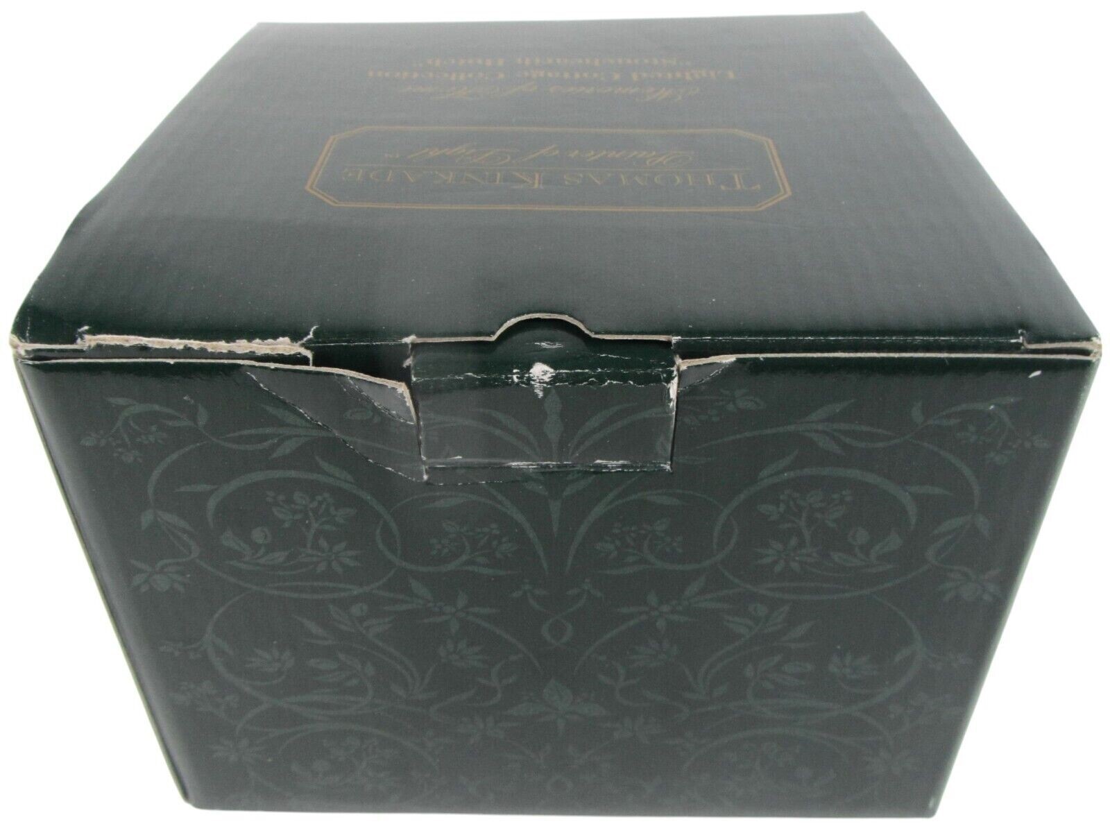 Thomas Kinkade Stonehearth Hutch Memories Of Home Lighted Cottage Collection Box