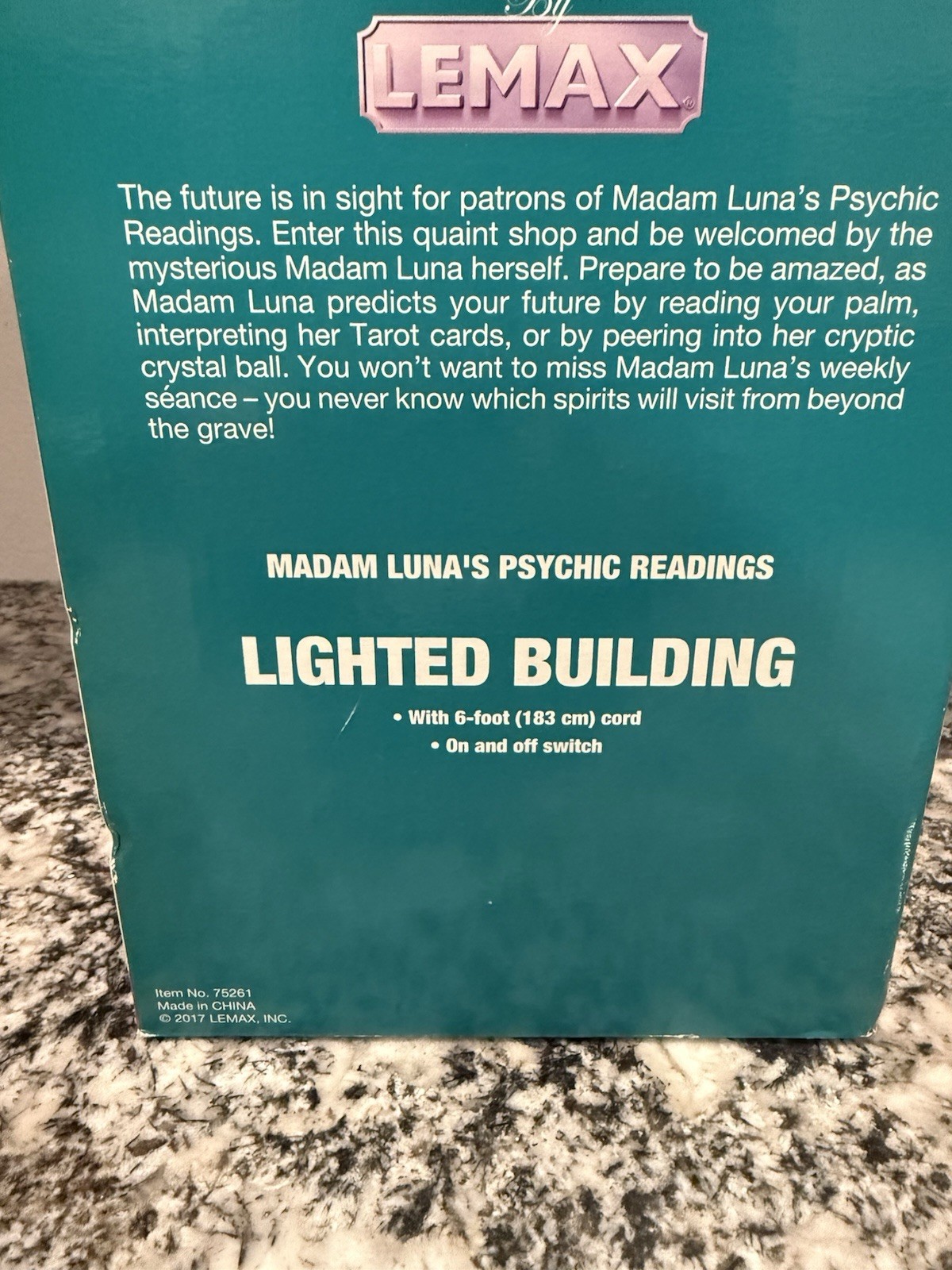 Lemax Coventry Cove Village Madam Luna’s Psychic Readings Shop — BRAND NEW