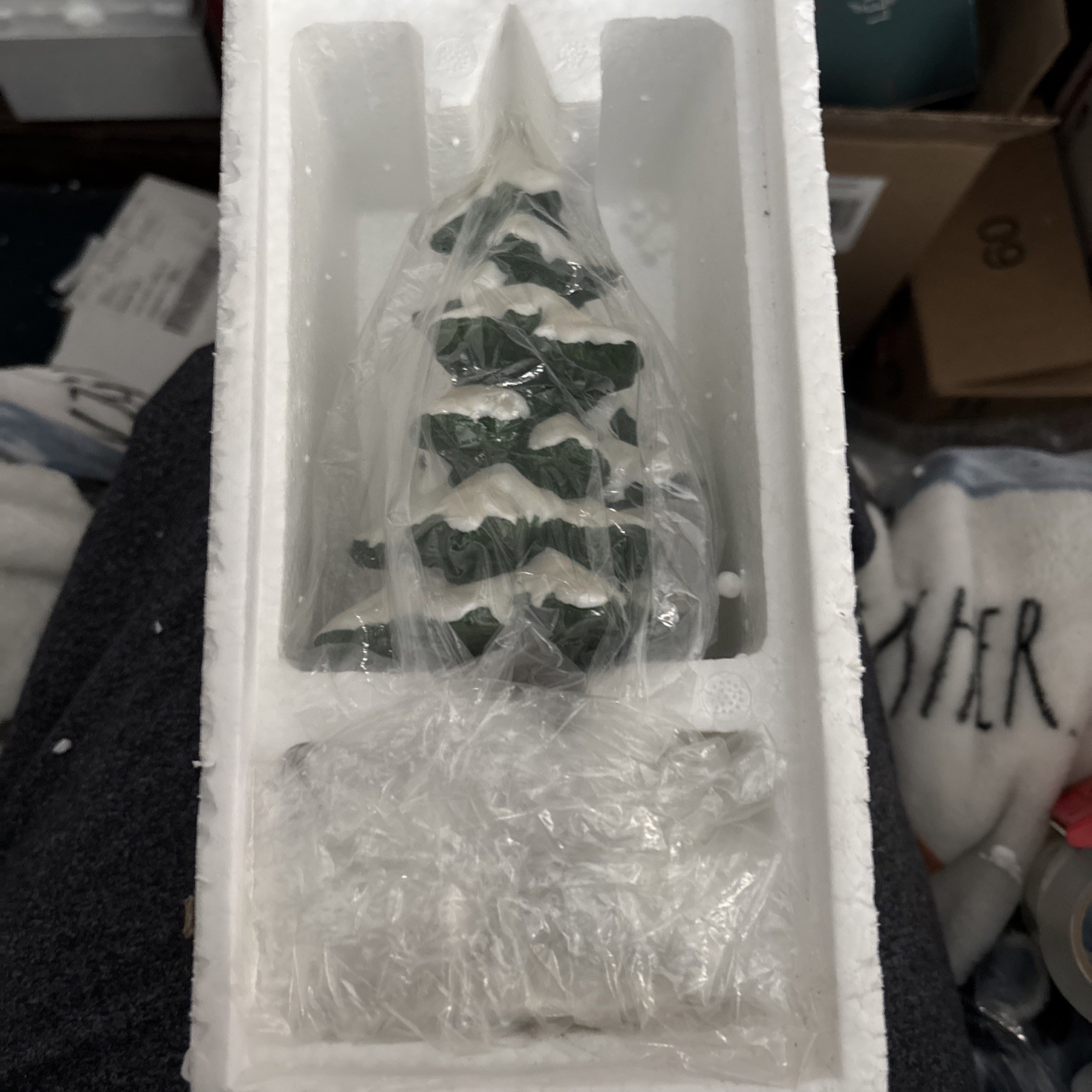 Department 56 Heritage Village Collection Village Porcelain Pine Large