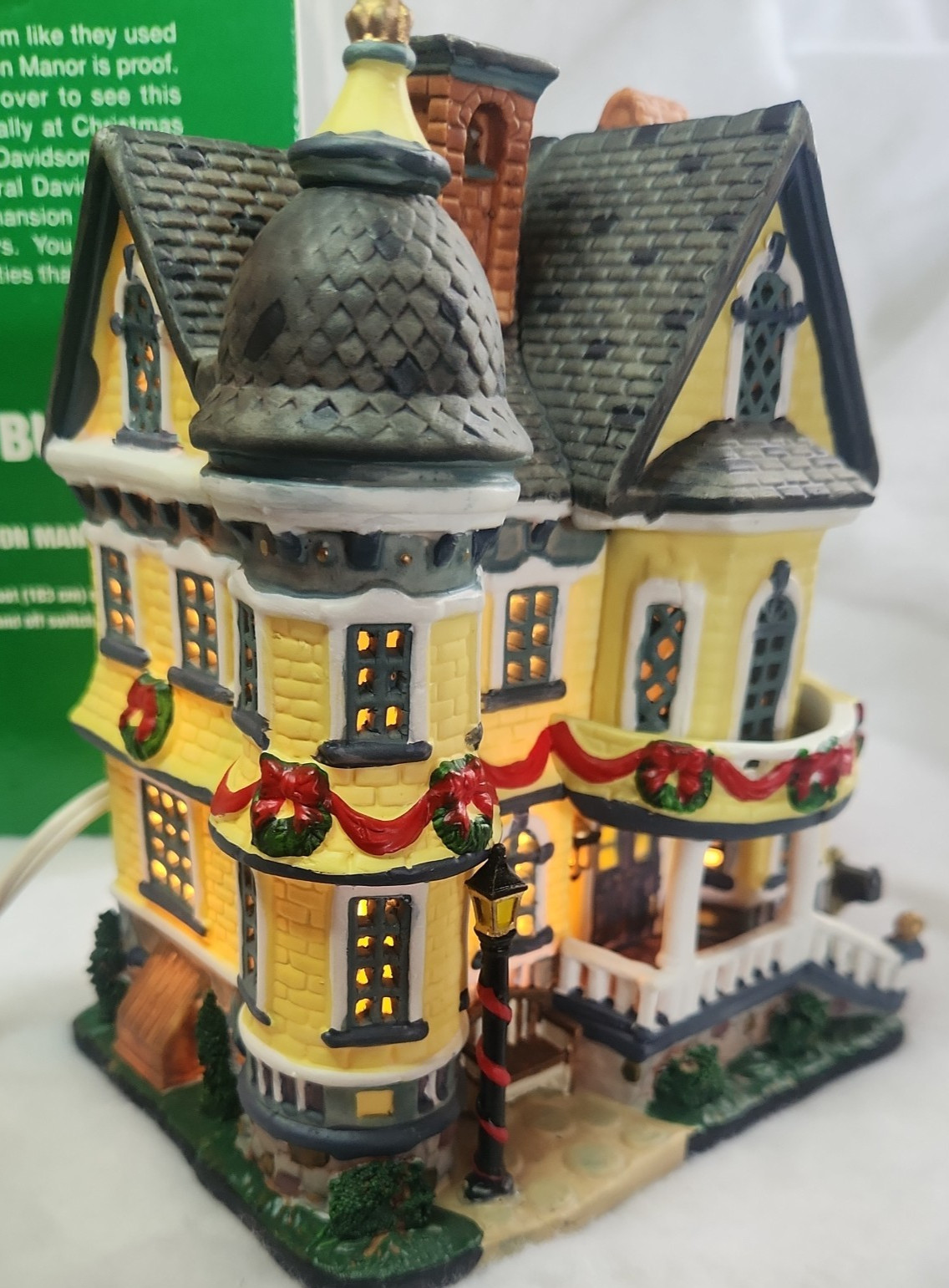 Lemax Coventry Cove “Davidson Manor” Victorian Christmas Village NIB w/cord
