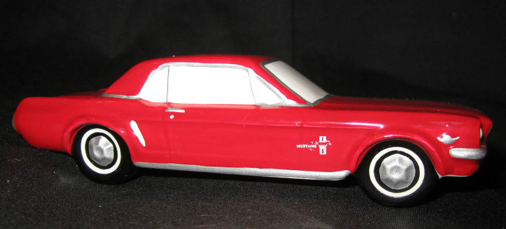 Department Dept Dept. 56 1964 1/2 Ford Red Mustang The Original Snow Village