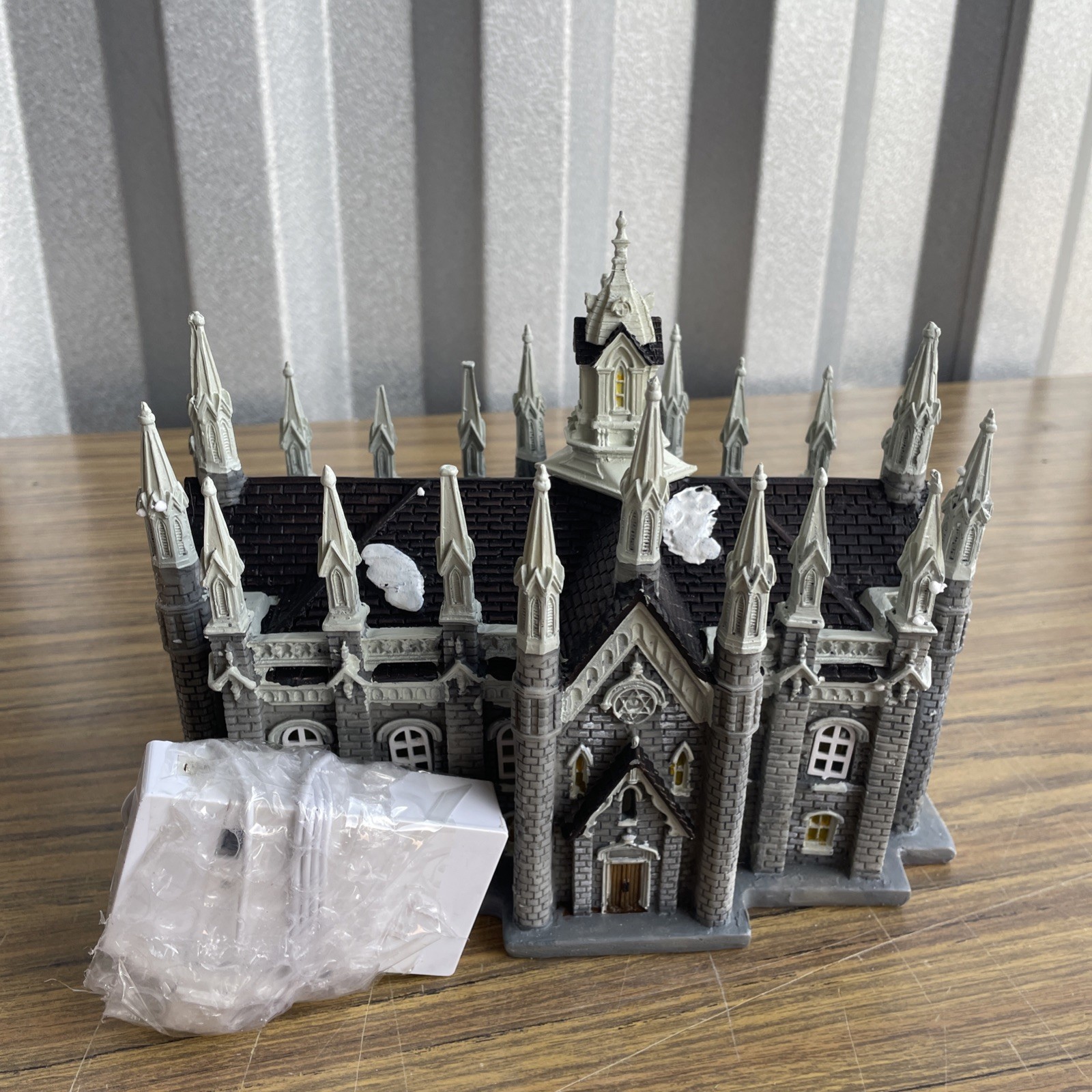 Historic Temple Square Christmas Village The Assembly Hall Lighted Building IOB