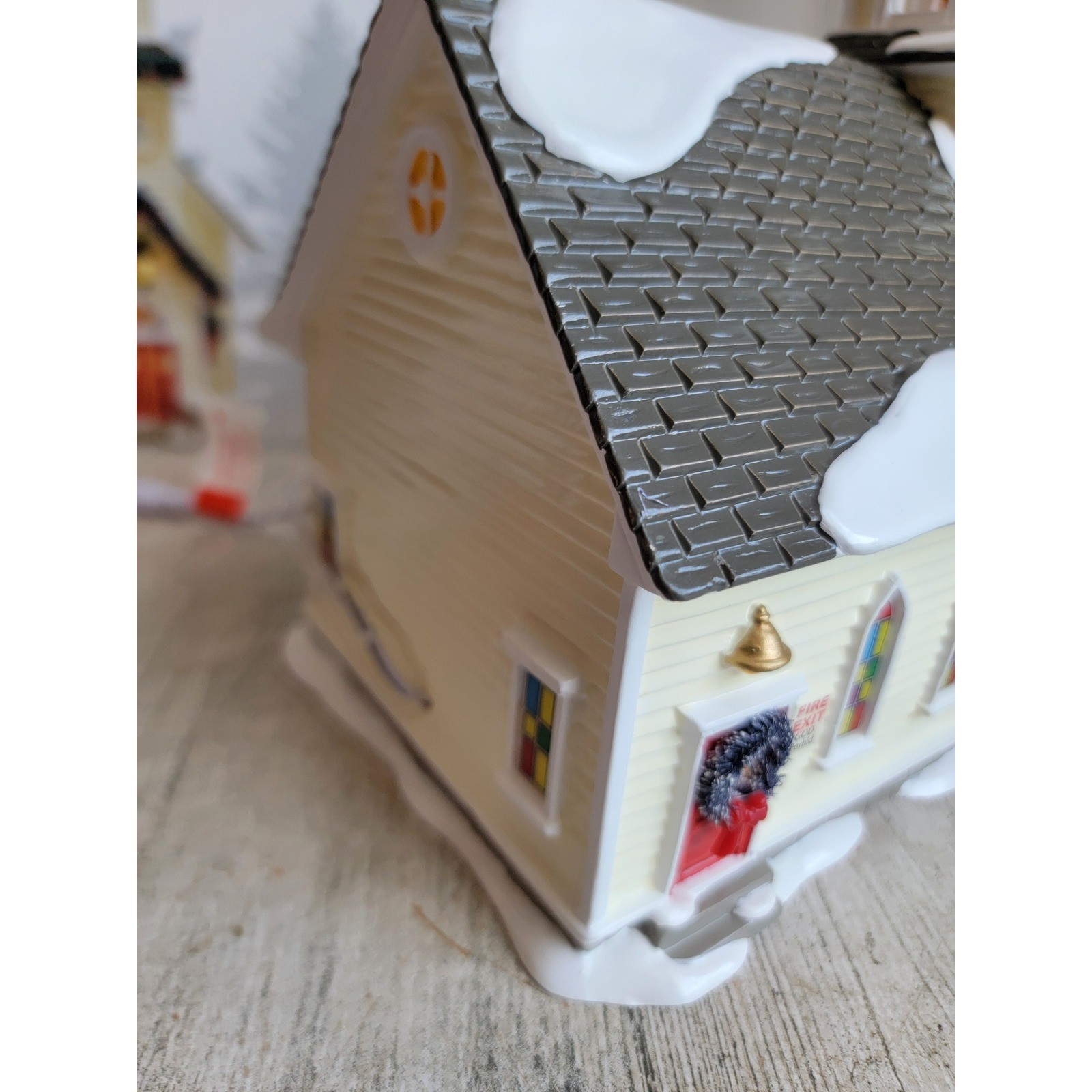 Dept 56 4044857 holy family Church Xmas Village accessory vintage home