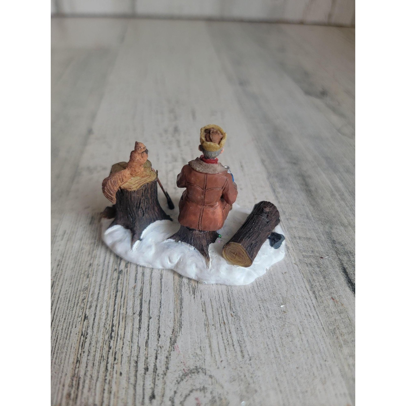 Sheep rock farm animal village accessory xmas