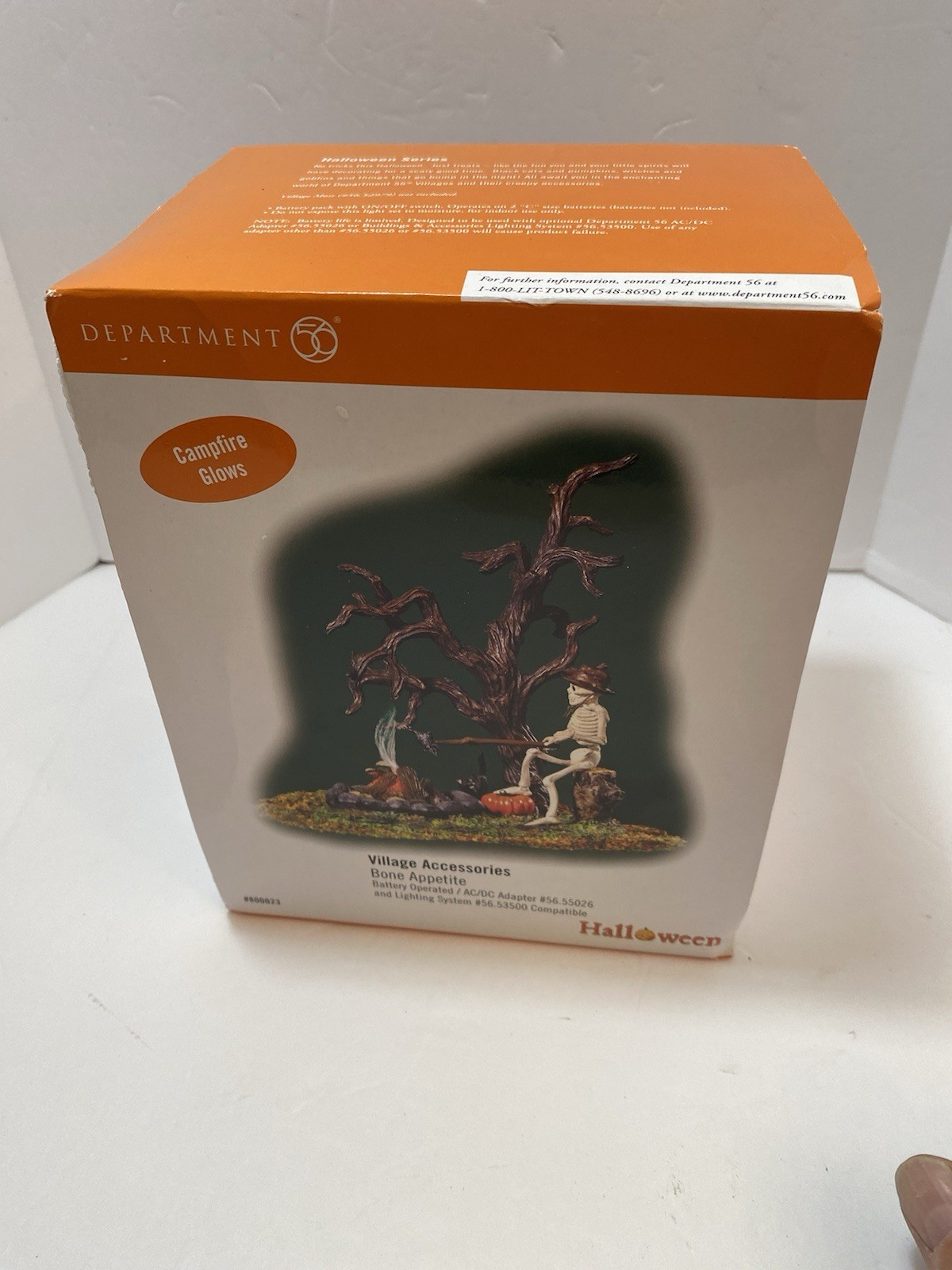 Dept. 56 Bone Appetite Village Halloween Accessory 800023 Retired 2007