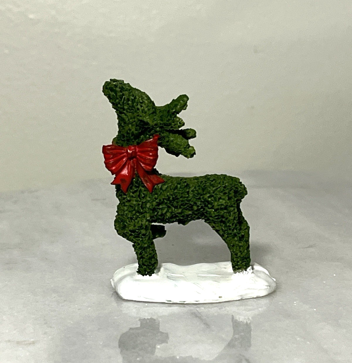 Lemax 2006 Standing Deer Topiary Christmas Village Garden Figure RARE
