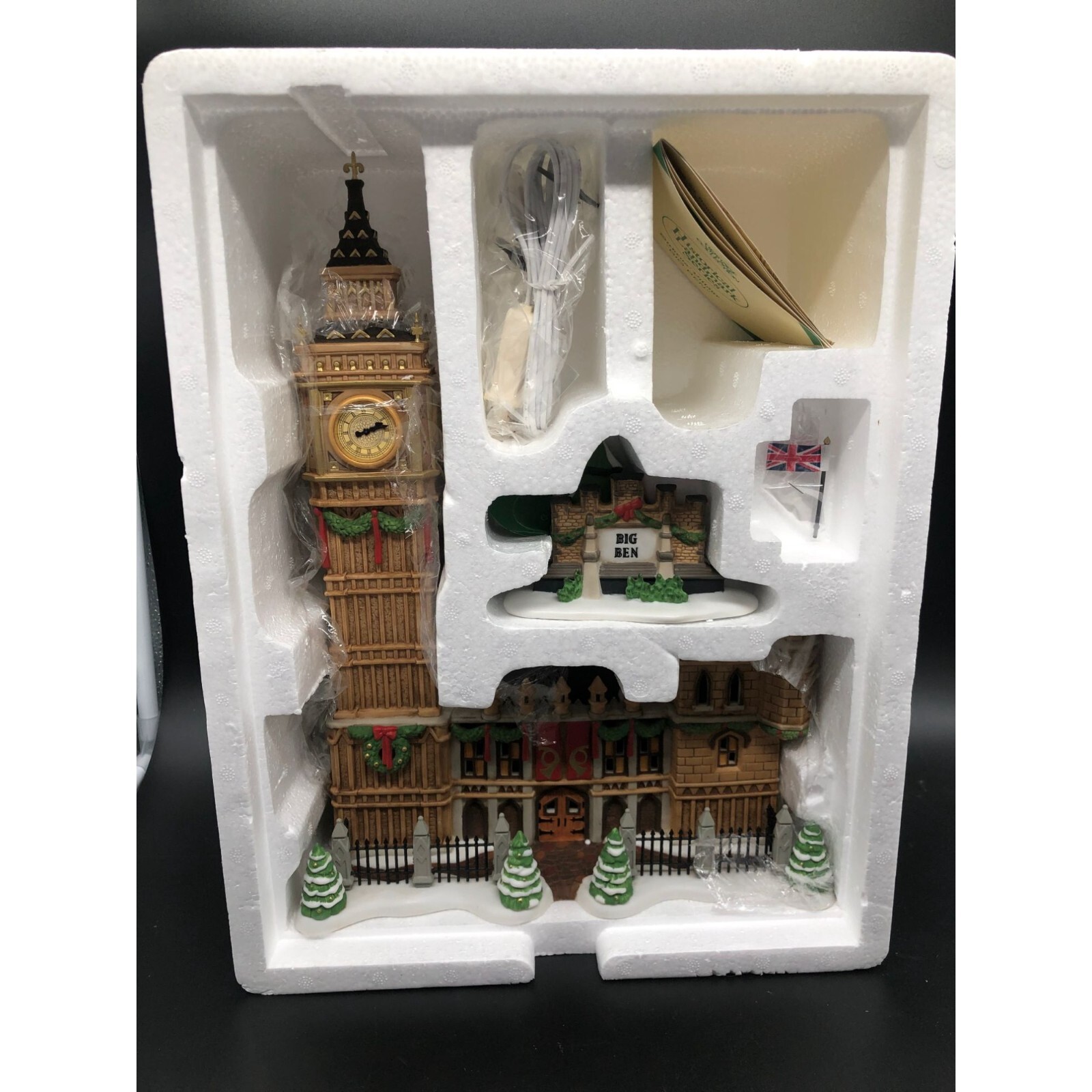 Department 56 Big Ben Historical Landmark Series Dickens Village, New Old Stock