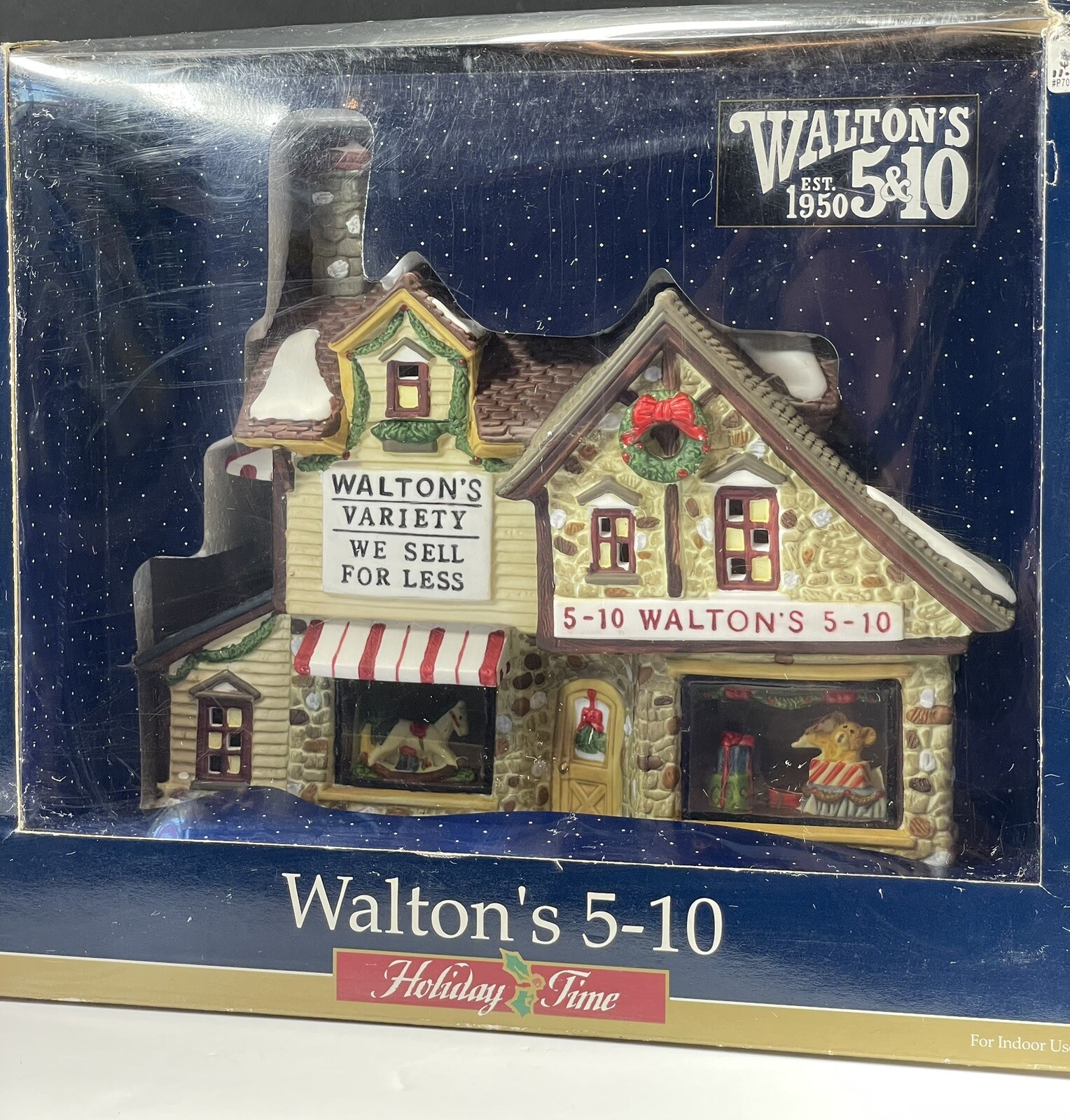 NEW Vintage Holiday Time Lighted Village Collectibles – WALTON’S 5&10 Variety