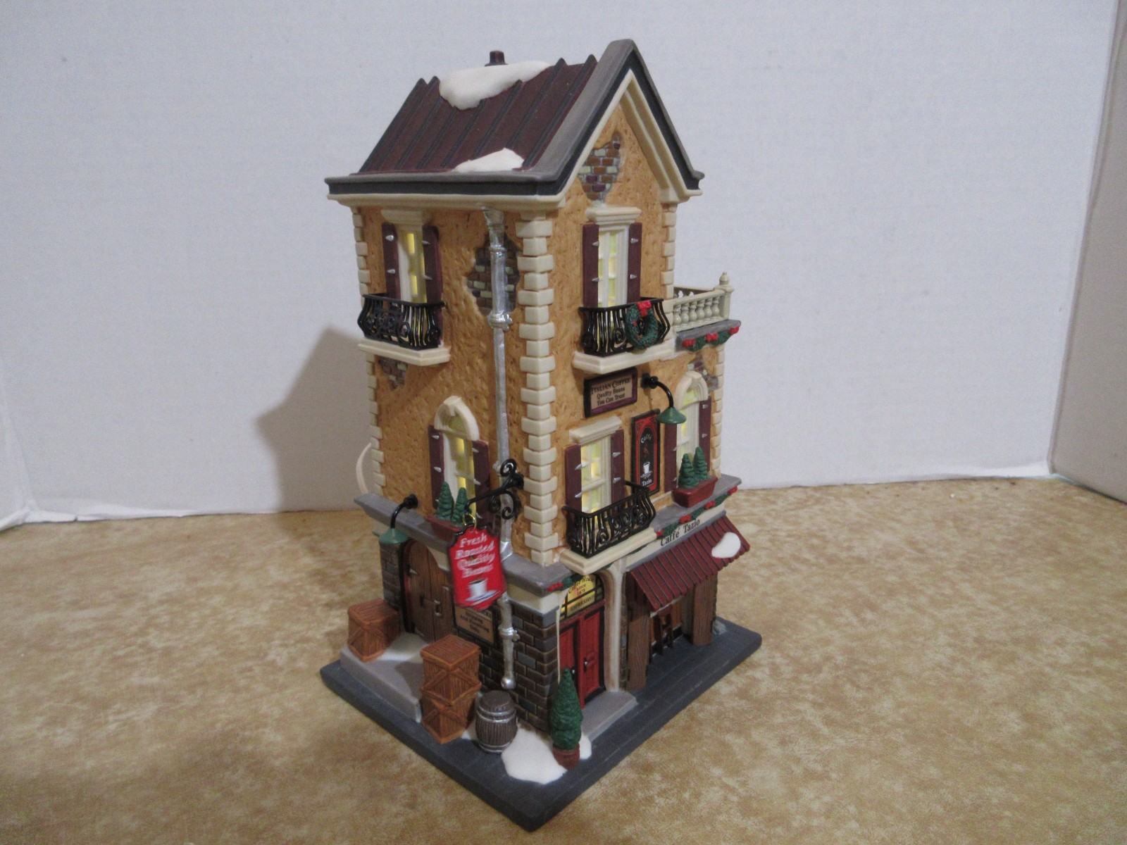 Dept. 56 Christmas In The City Cafe Tazio Anywhere Lighting Read Coffee House