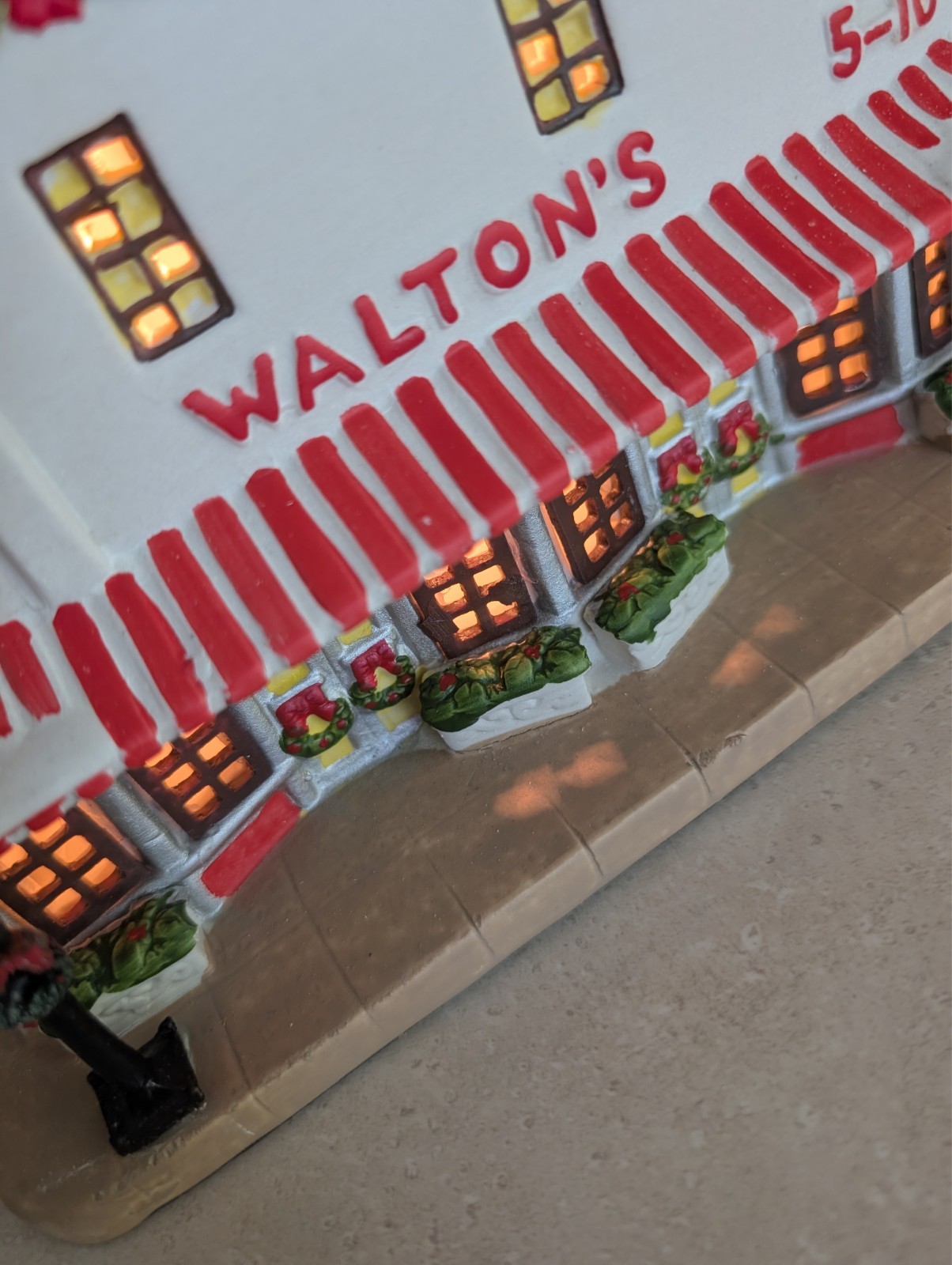 Walton’s 5 &10 Christmas Village by Holiday Time 50th Anniversary edition NEW