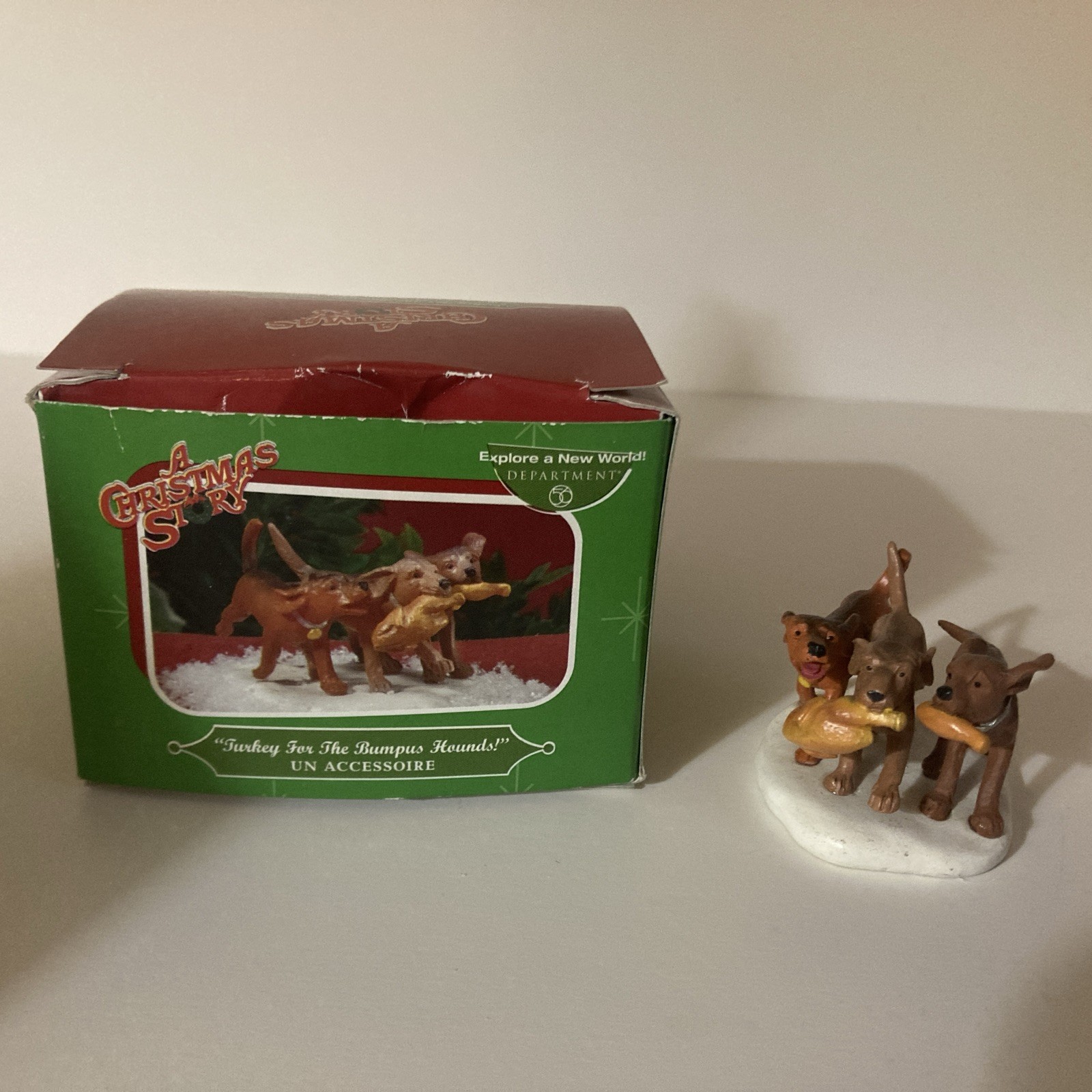 Dept 56 A Christmas Story Turkey For The Bumpus Hounds! D71 M93527 2006