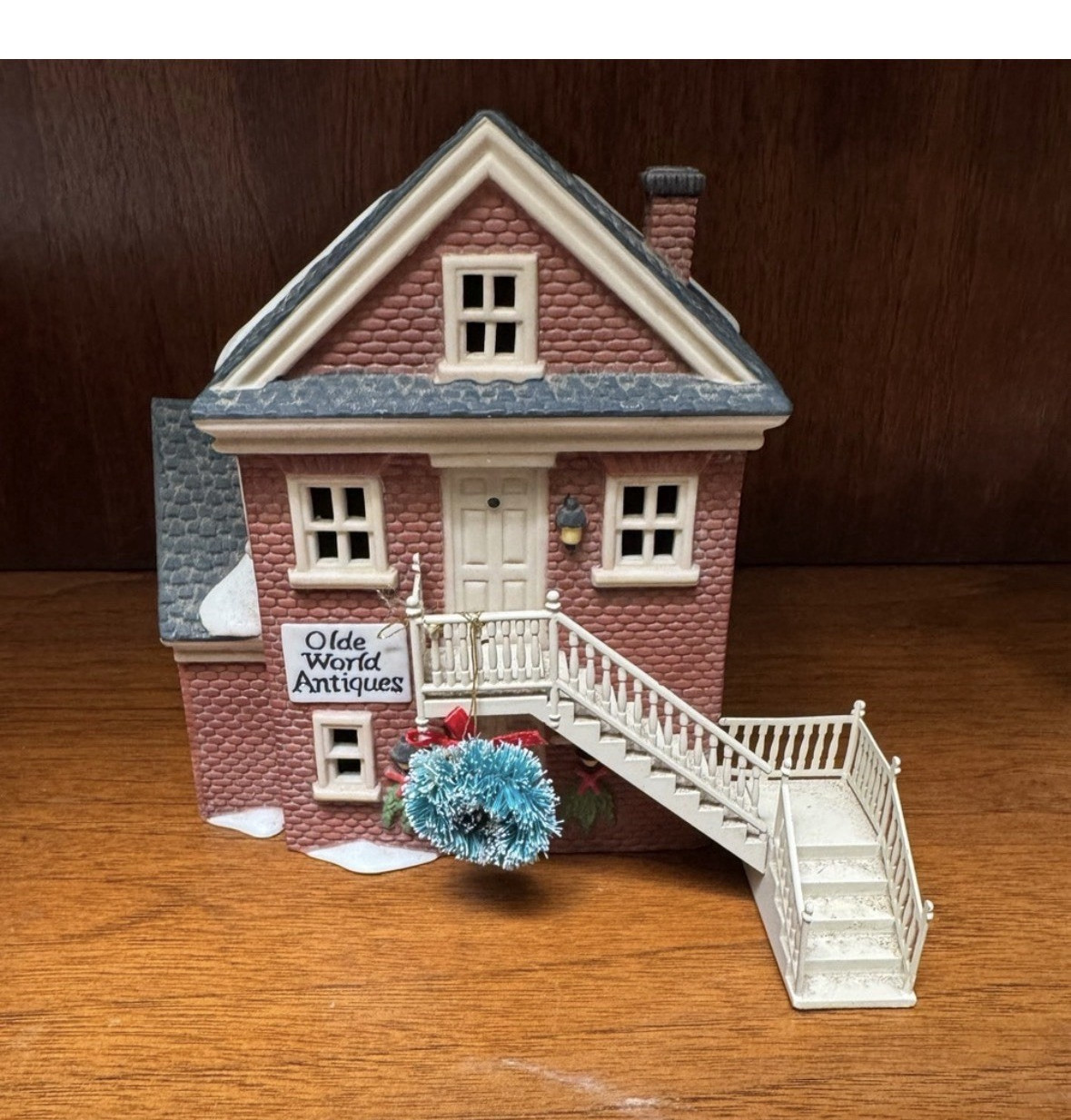 Disney Parks Village Series Olde World Antiques Ceramic House Dept56