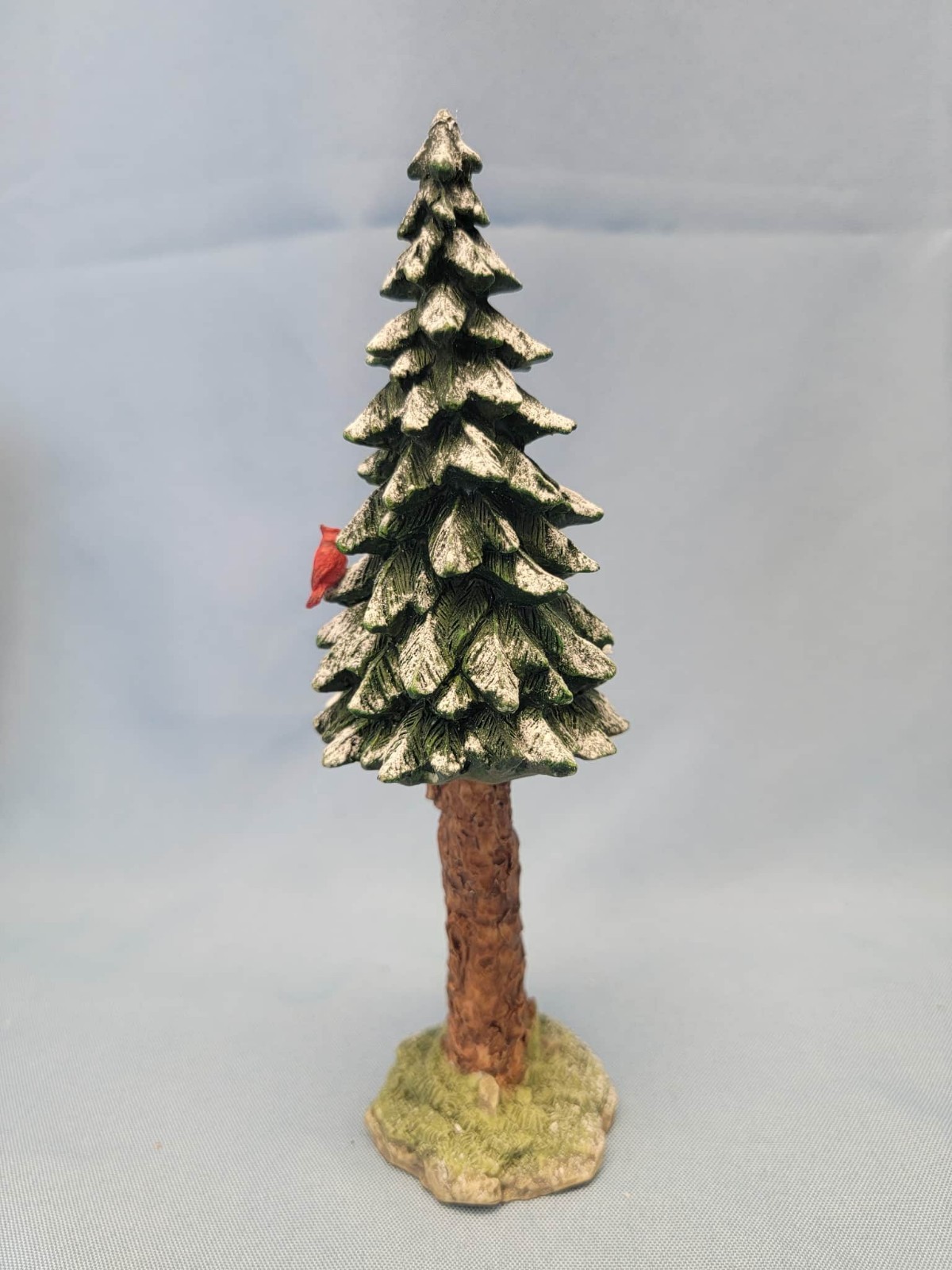 Department 56 Village Towering Pines Set of 2 – 7–8” Tall – Cardinals – With Box