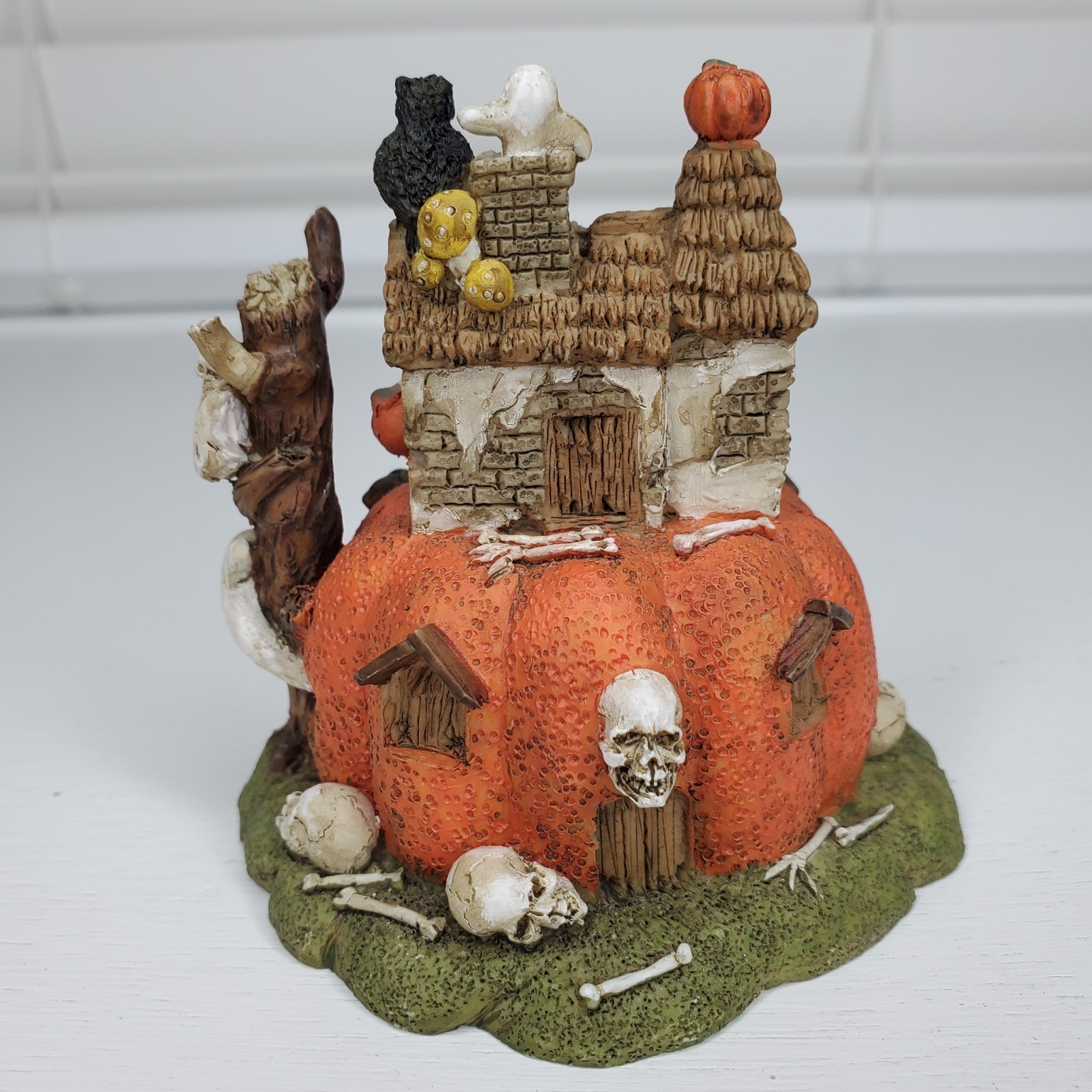 Halloween Mouse Village Resin Mice Pumpkins Skeleton Bats Spiders Ghosts Spooky