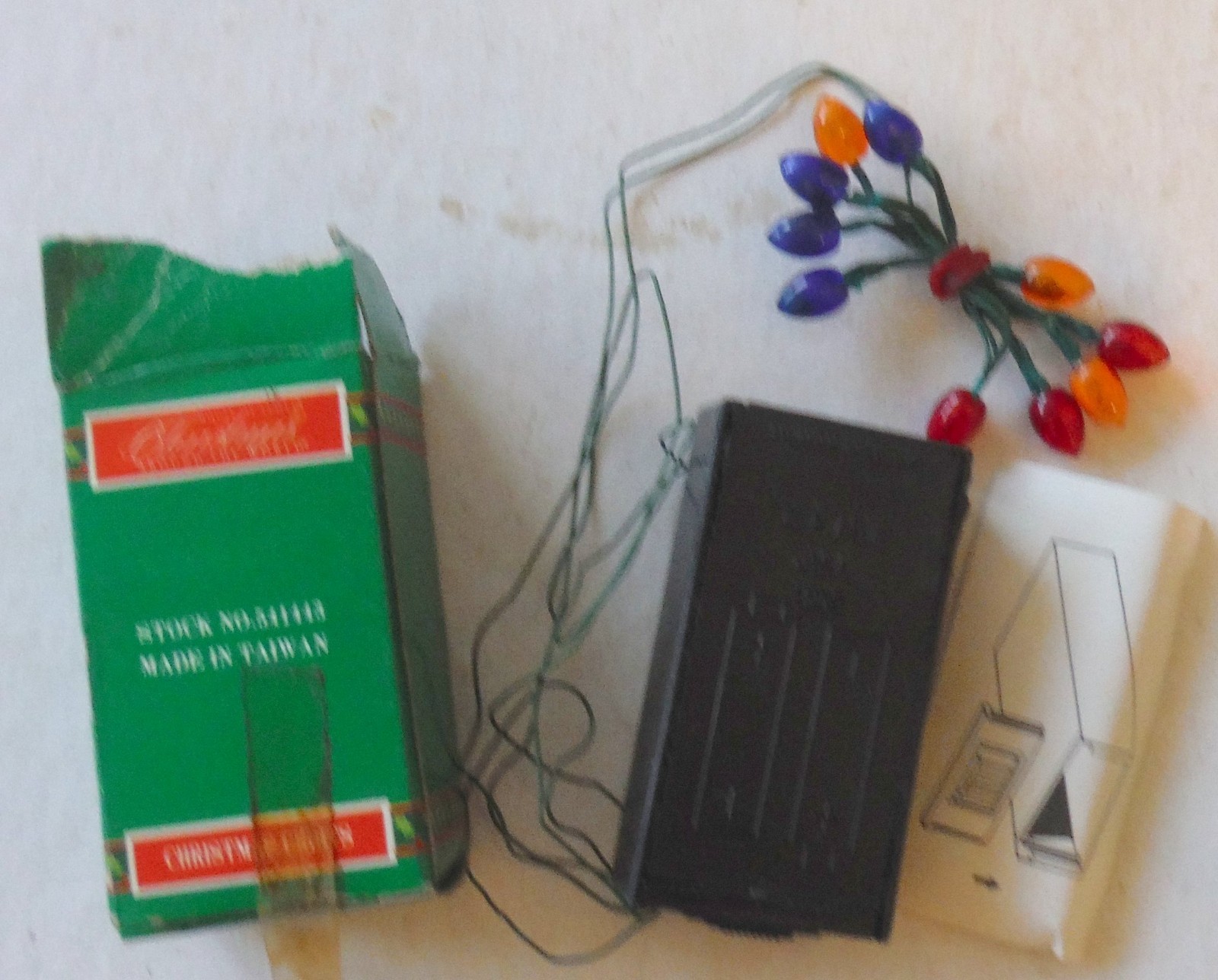 Vintage House of Lloyd Mini Christmas Lights M7833