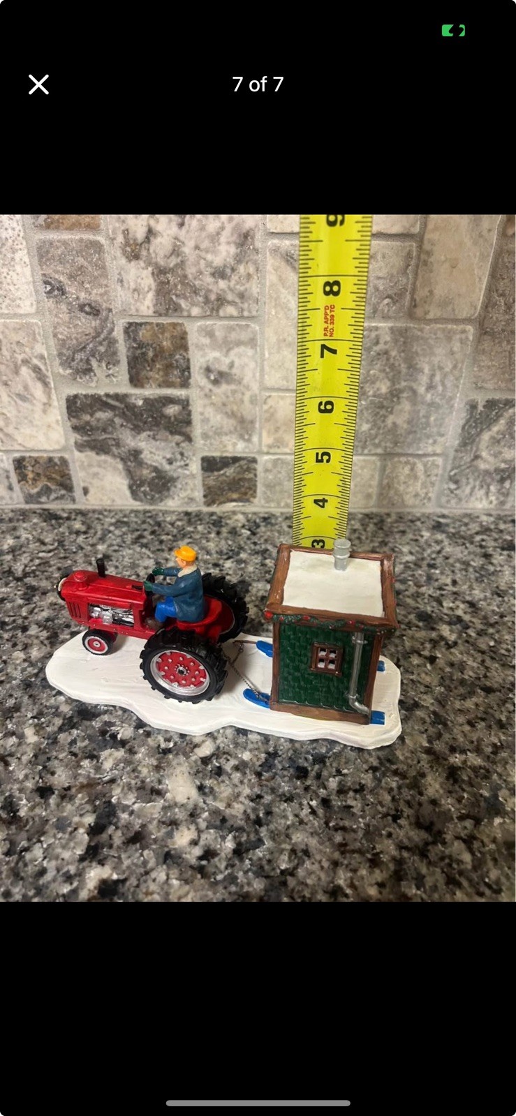 2001 LEMAX Village Collection Bass Hall(retired in 2008) item #14669