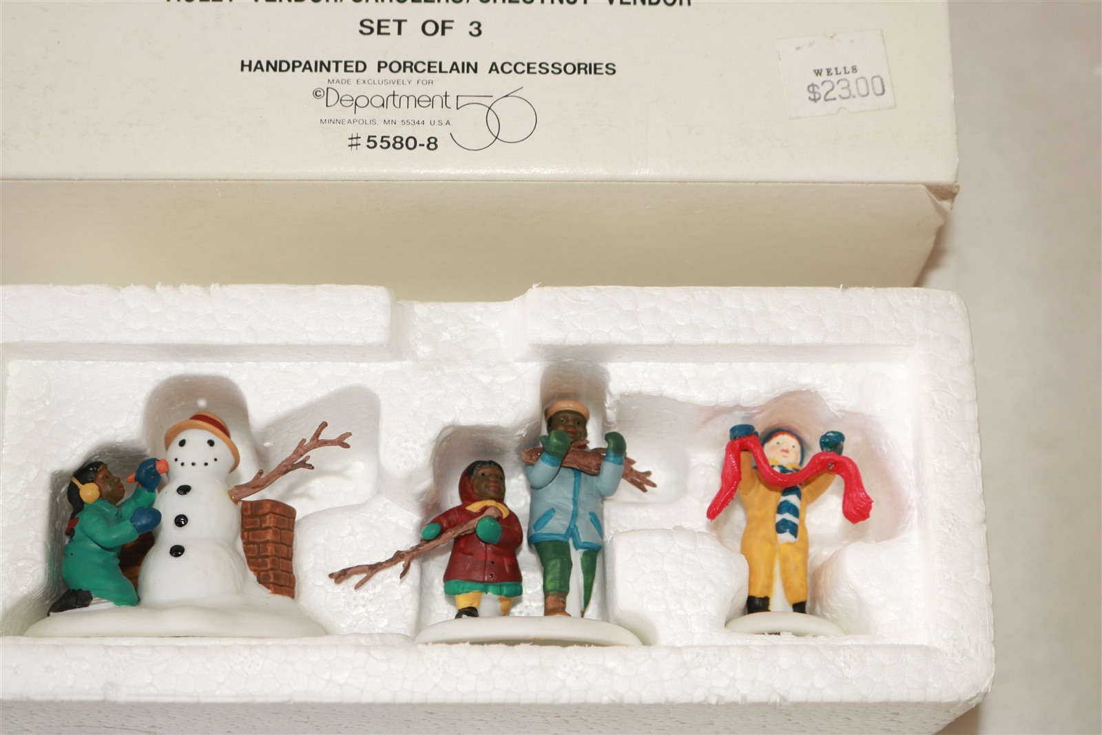 DEPT 56 – Heritage Village Collection – Playing In The Snow – Set of 3
