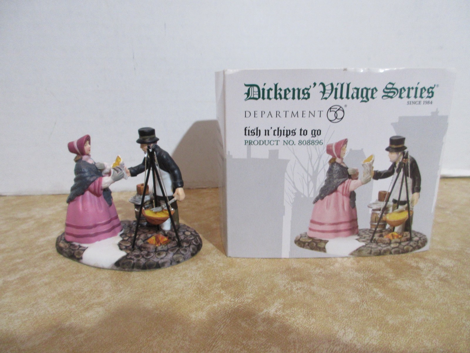 Dept. 56 Dickens Series 2010 Fish N’ Chips To Go 808896