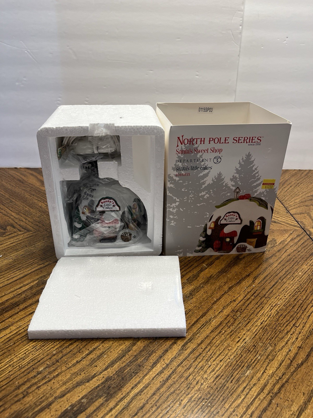 Department 56 North Pole Series Santa’s Little Cakes Sweet Shop 4044833