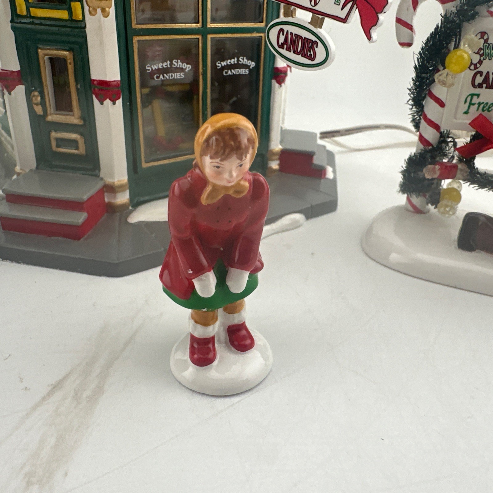 Dept 56 Original Snow Village – Sweet Shop Holiday Gift Set – EUC