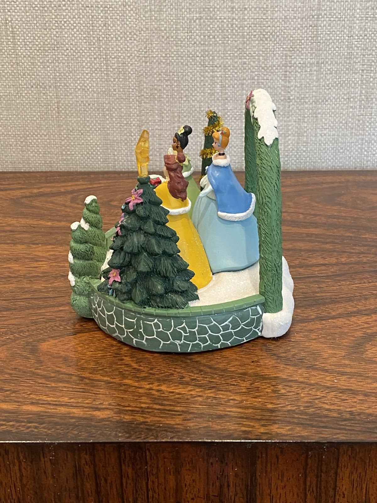 St. Nicholas Square Village Disney Princess Topiary Accessory Hand-Painted