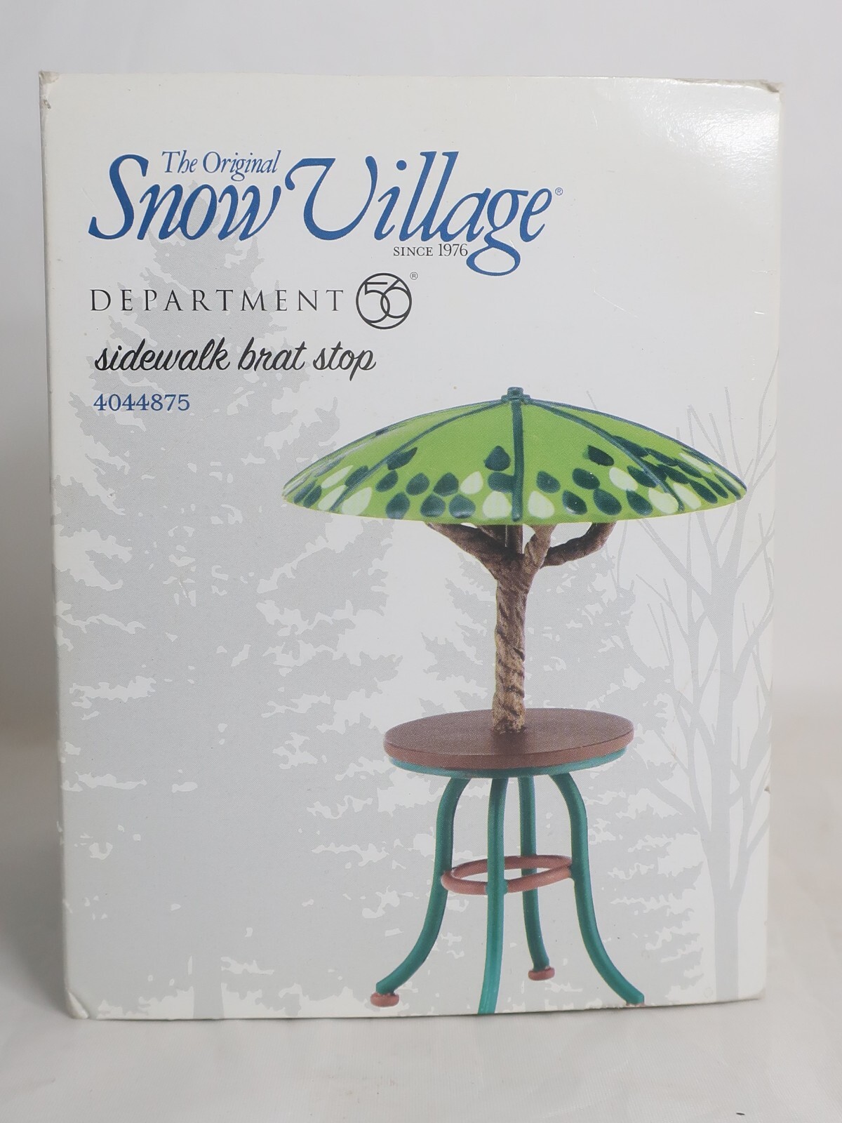 Dept. 56 Snow Village Accessory ~ Sidewalk Brat Stop #4044875