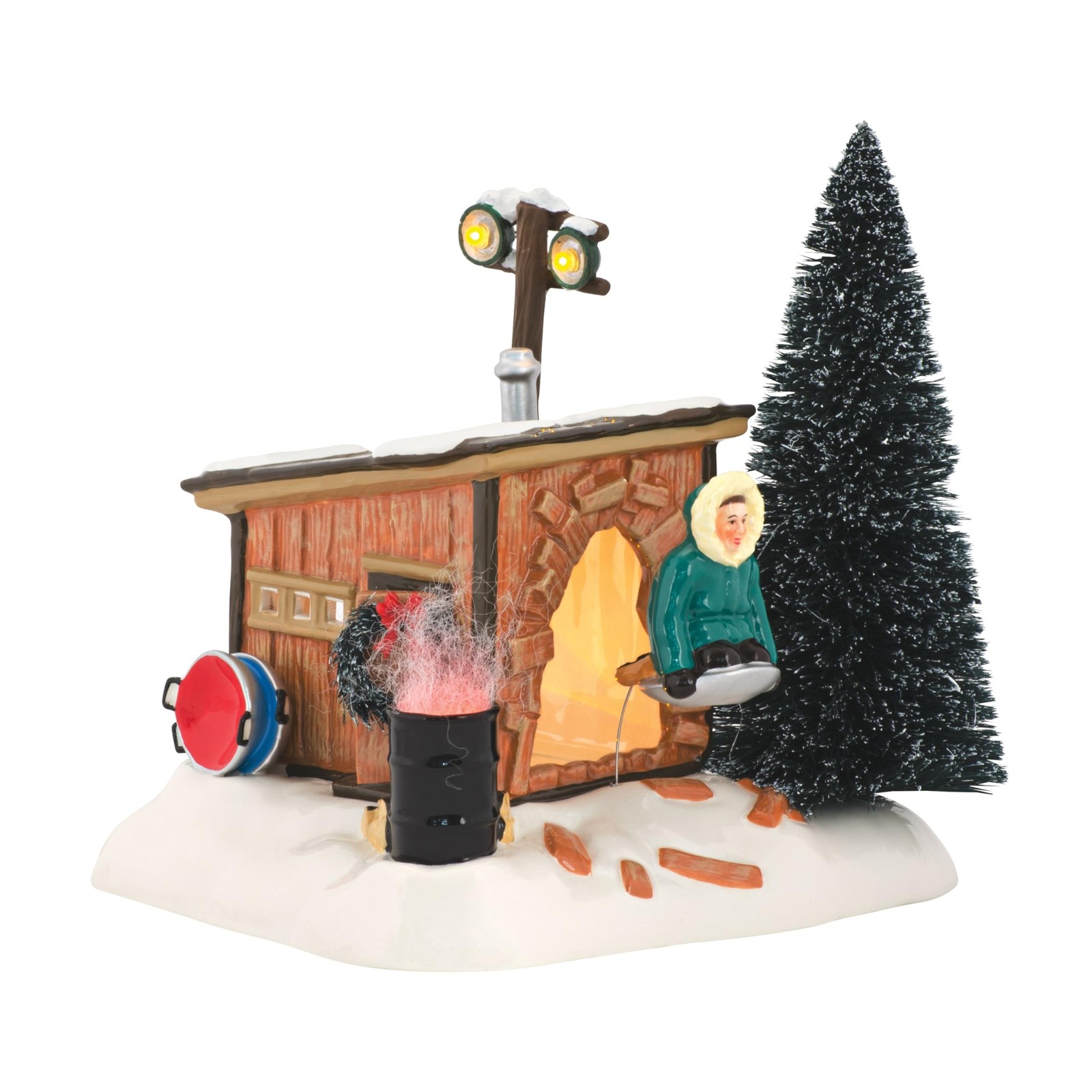 Department 56 National Lampoon’s Christmas Vacation Griswold Sled Shack Lit Buil
