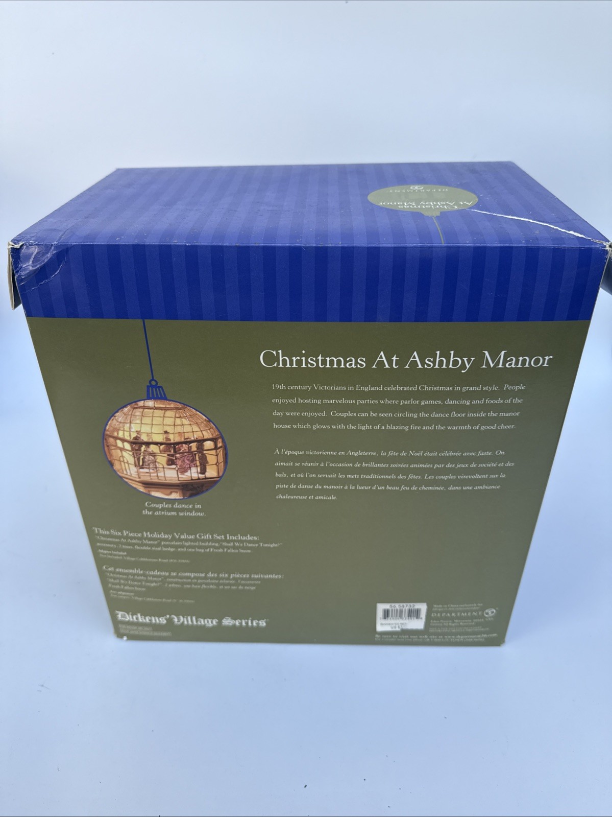 DEPT 56 THE DICKENS VILLAGE SERIES CHRISTMAS AT ASHBY MANOR – 58732