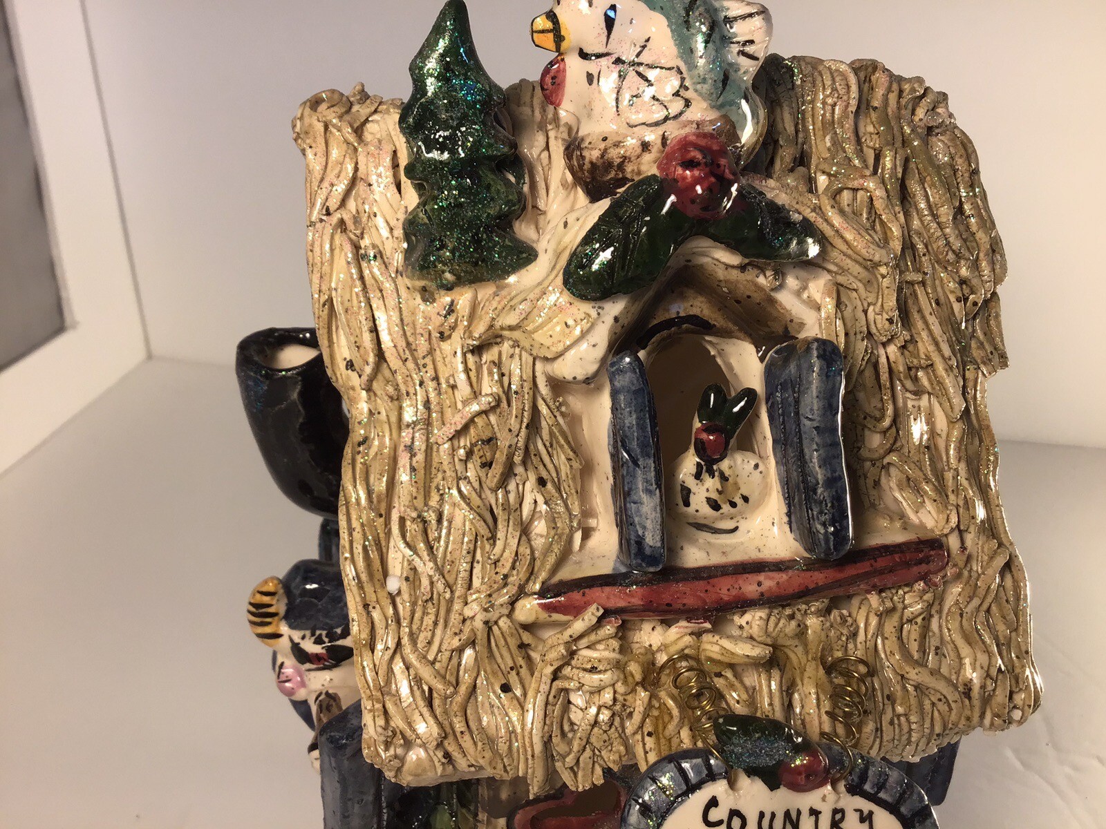 Blue Sky Clay Works Heather Goldminc Country Christmas House