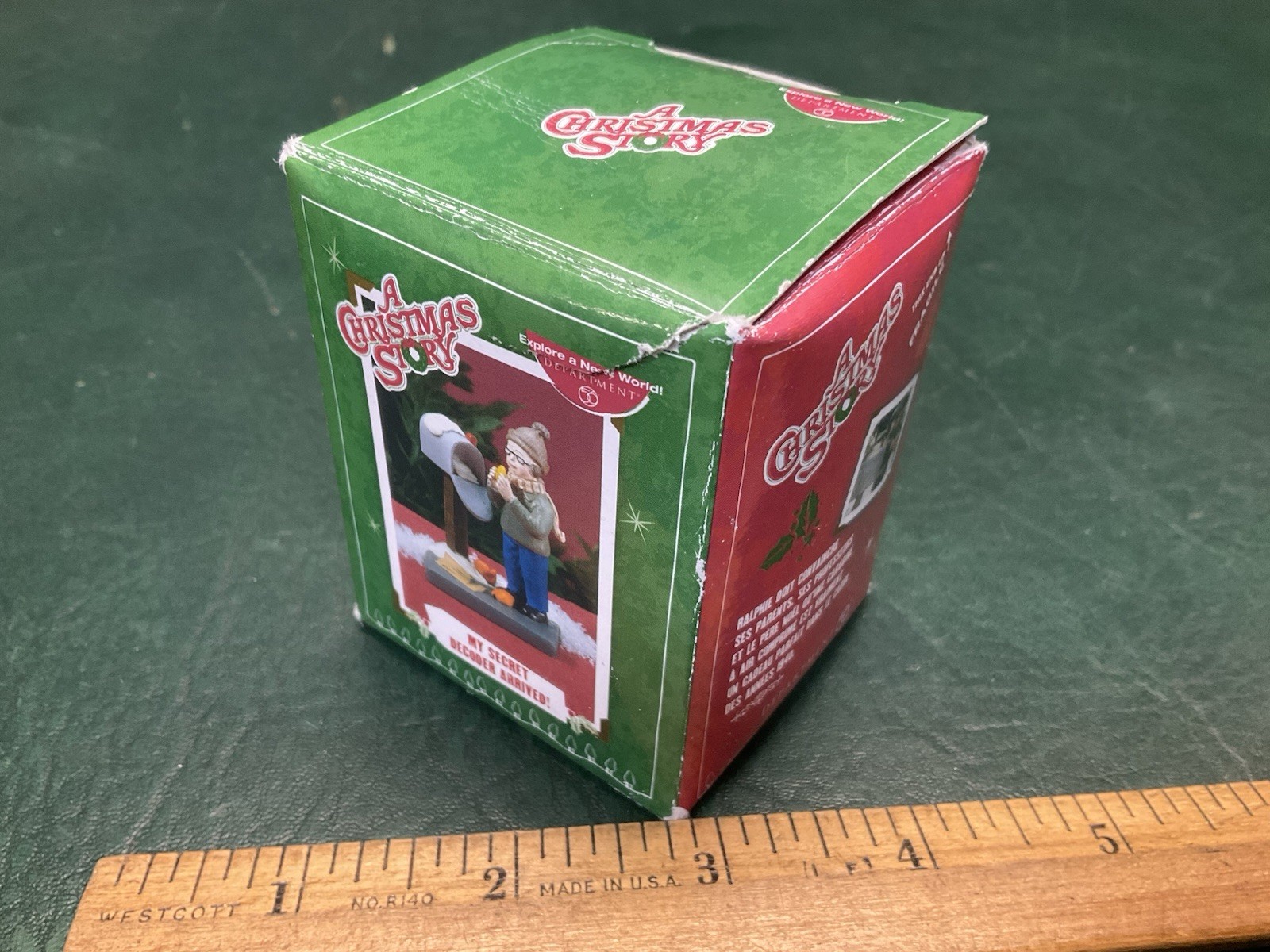 Department 56 A Christmas Story My Secret Decoder Arrived! Figure in Box