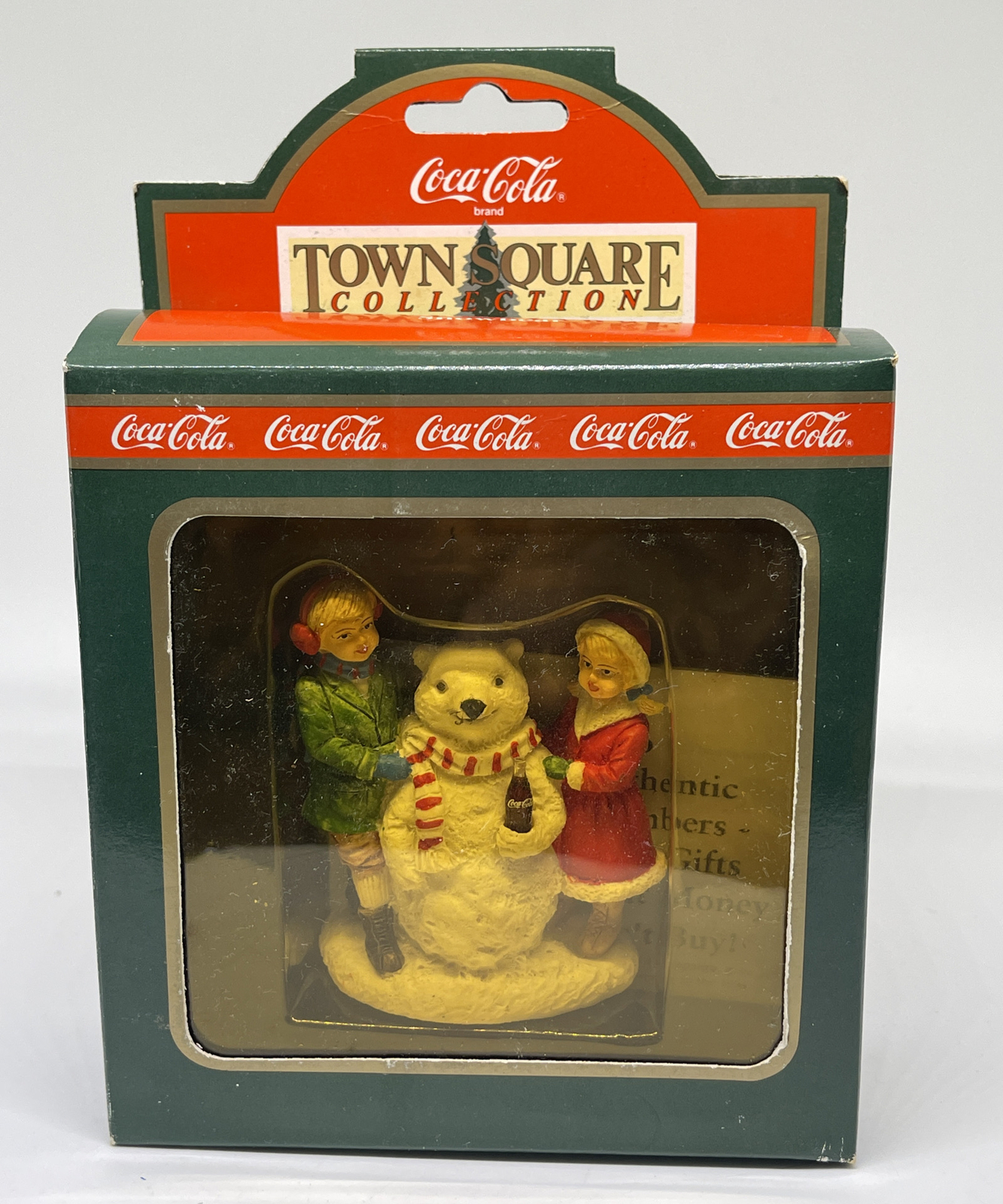 Coca-Cola Town Square Collection Snowbear #64329