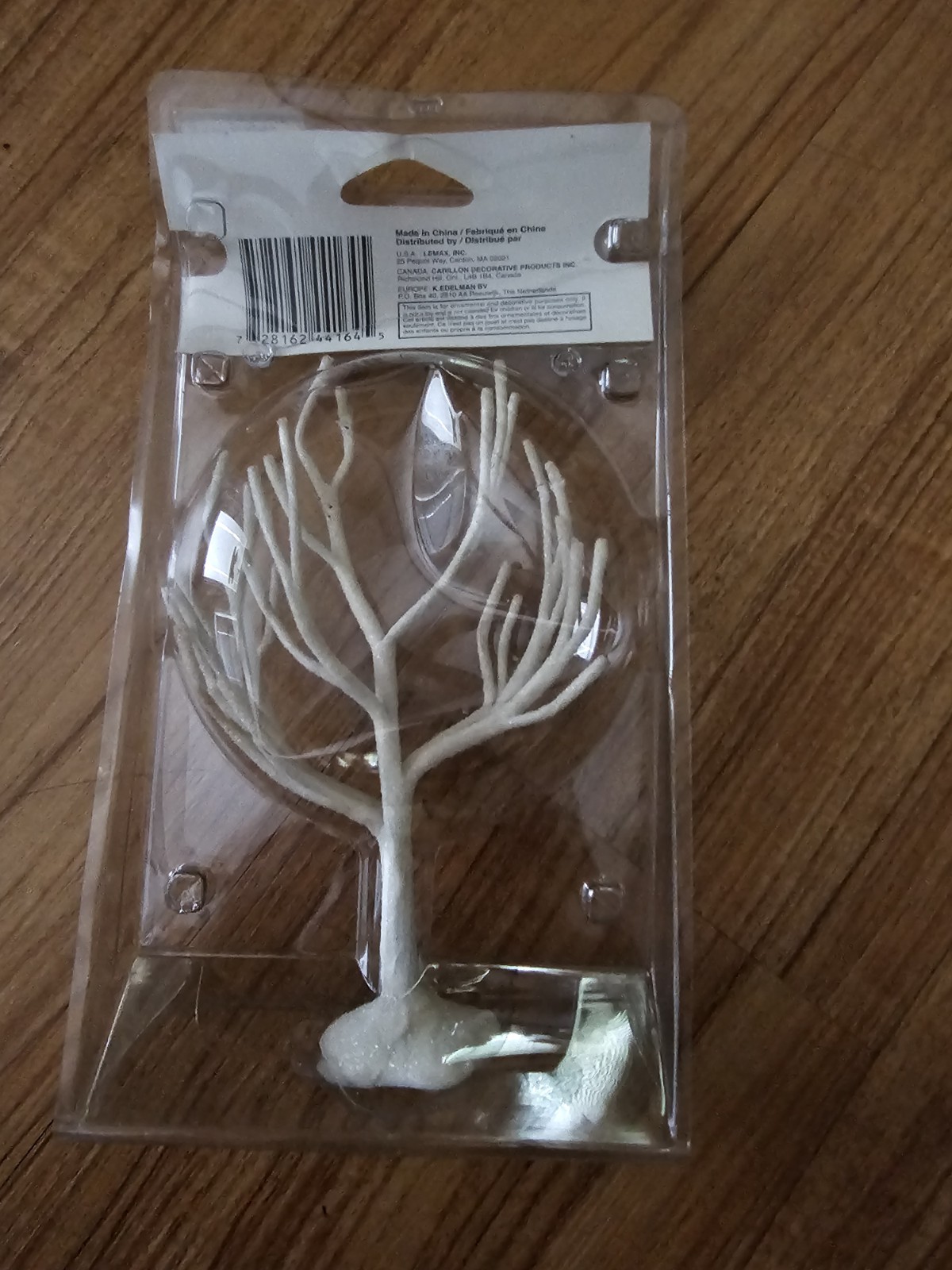 Vintage Lemax Sugar N Spice Vanilla Oak Medium Tree White 2004